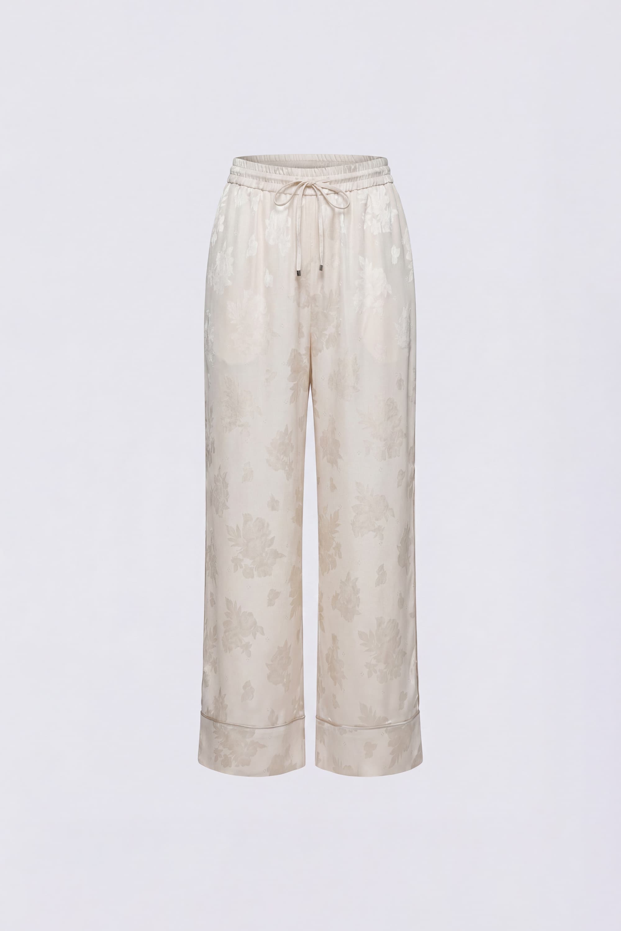 Floral Print Trousers
