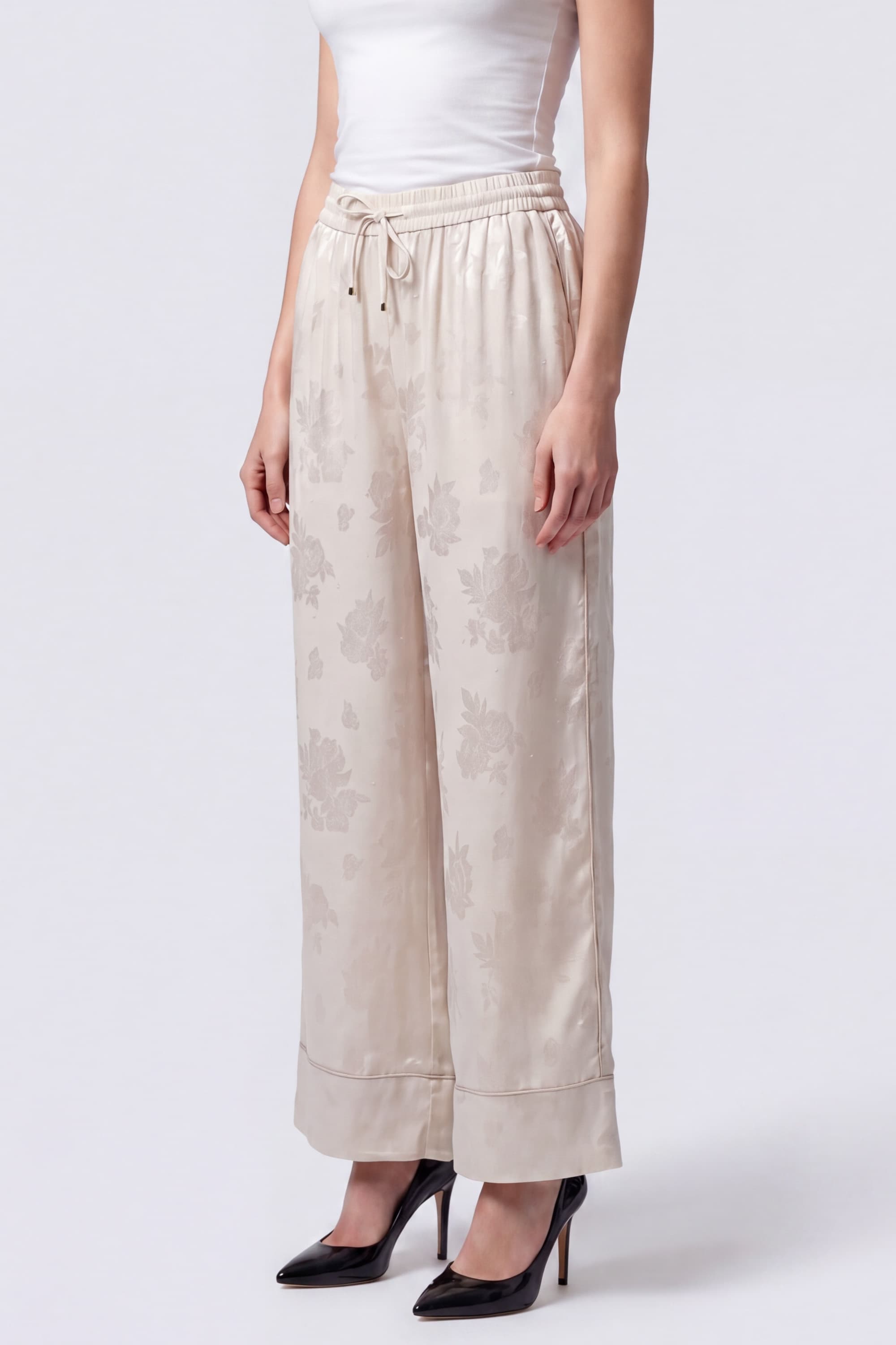 Floral Print Trousers - Image 2