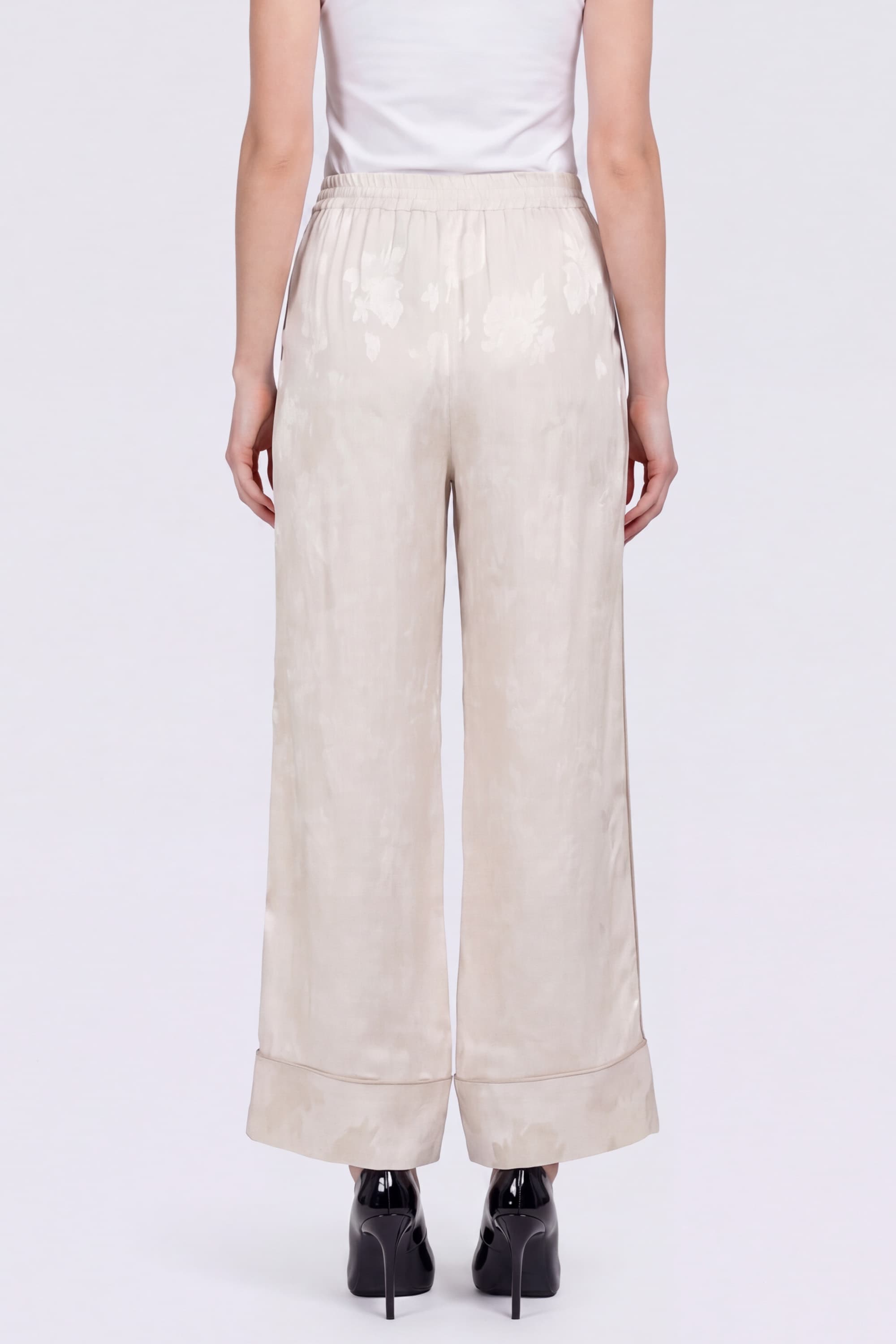 Floral Print Trousers - Image 4