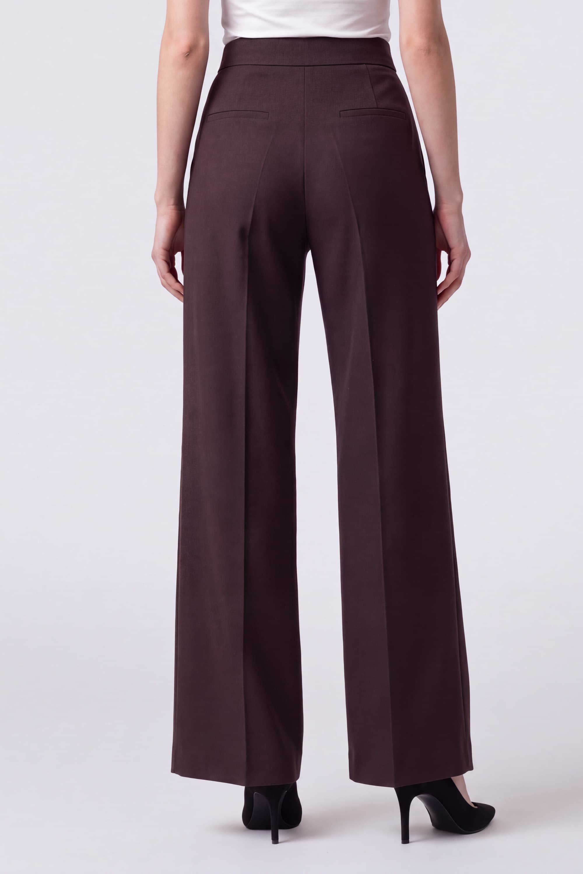 Tailored Palazzo Trousers - Image 4