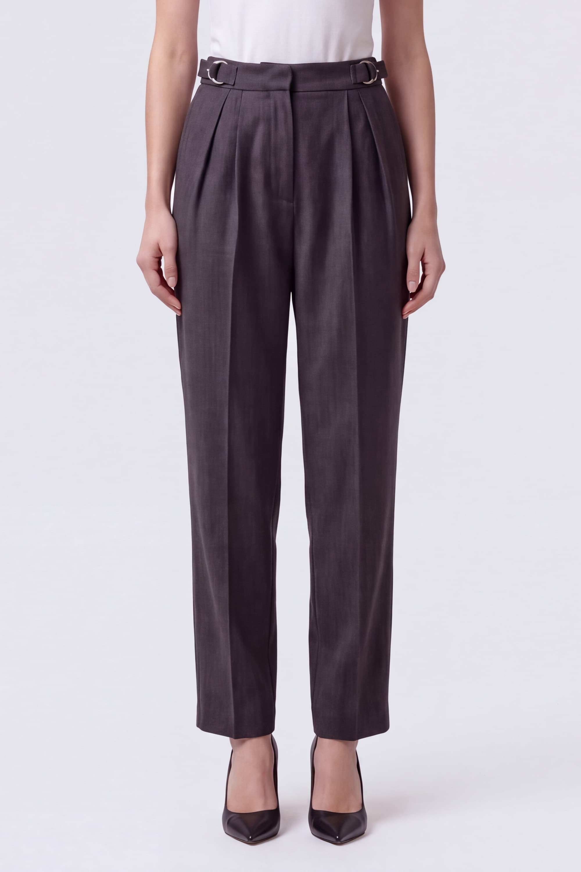 Virgin Wool Trousers - Image 2