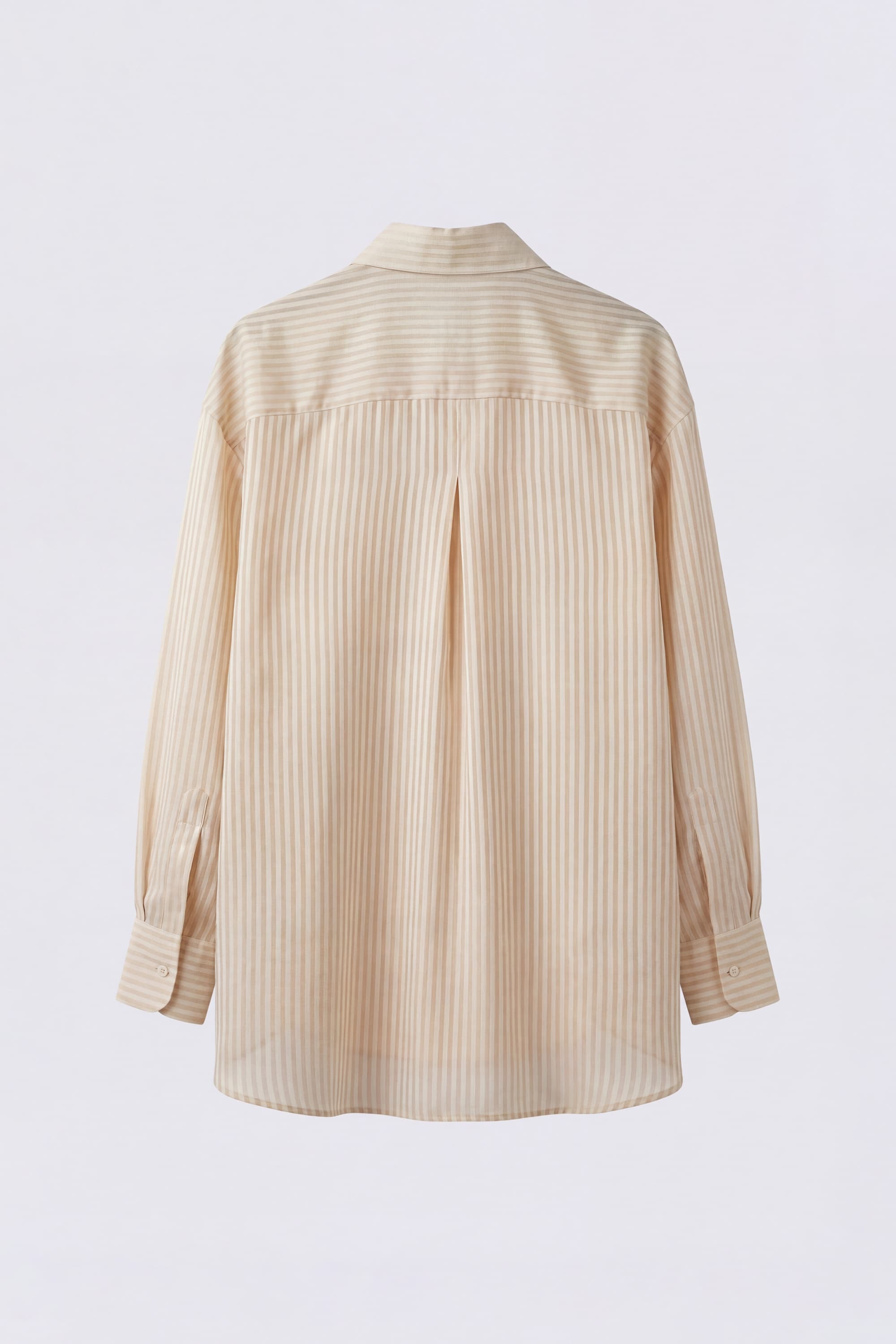 Oversized Silk and Cotton Shirt - Image 5