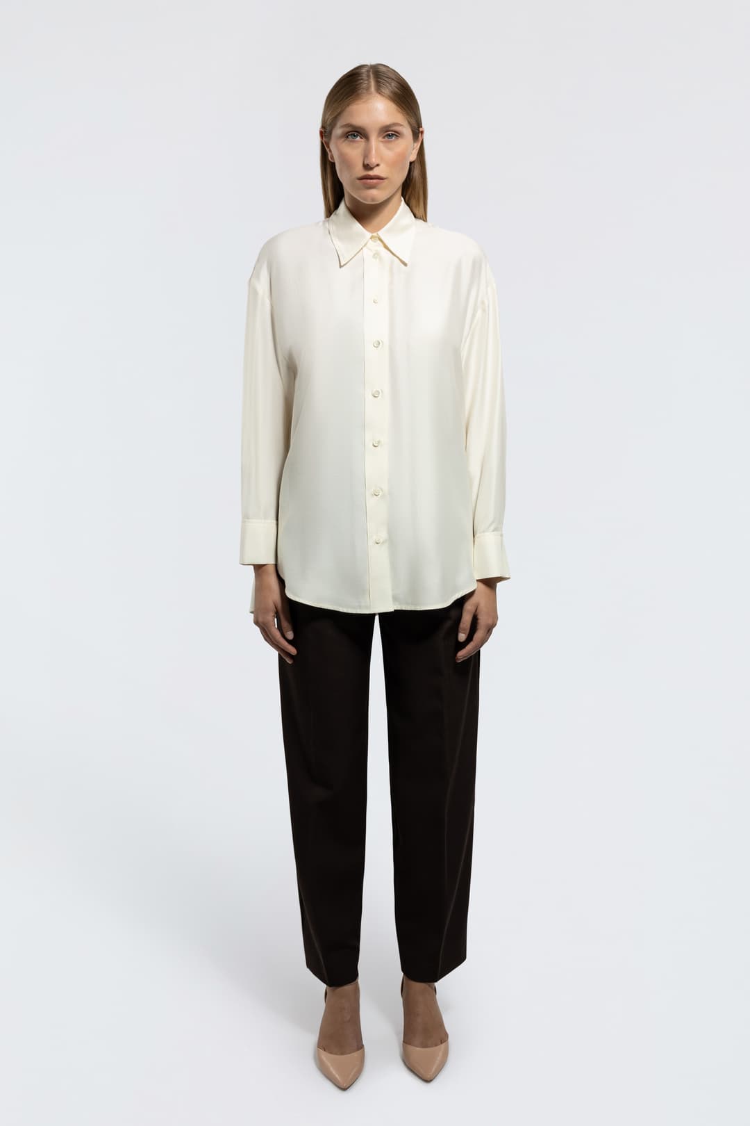 Viscose and Silk Shirt
