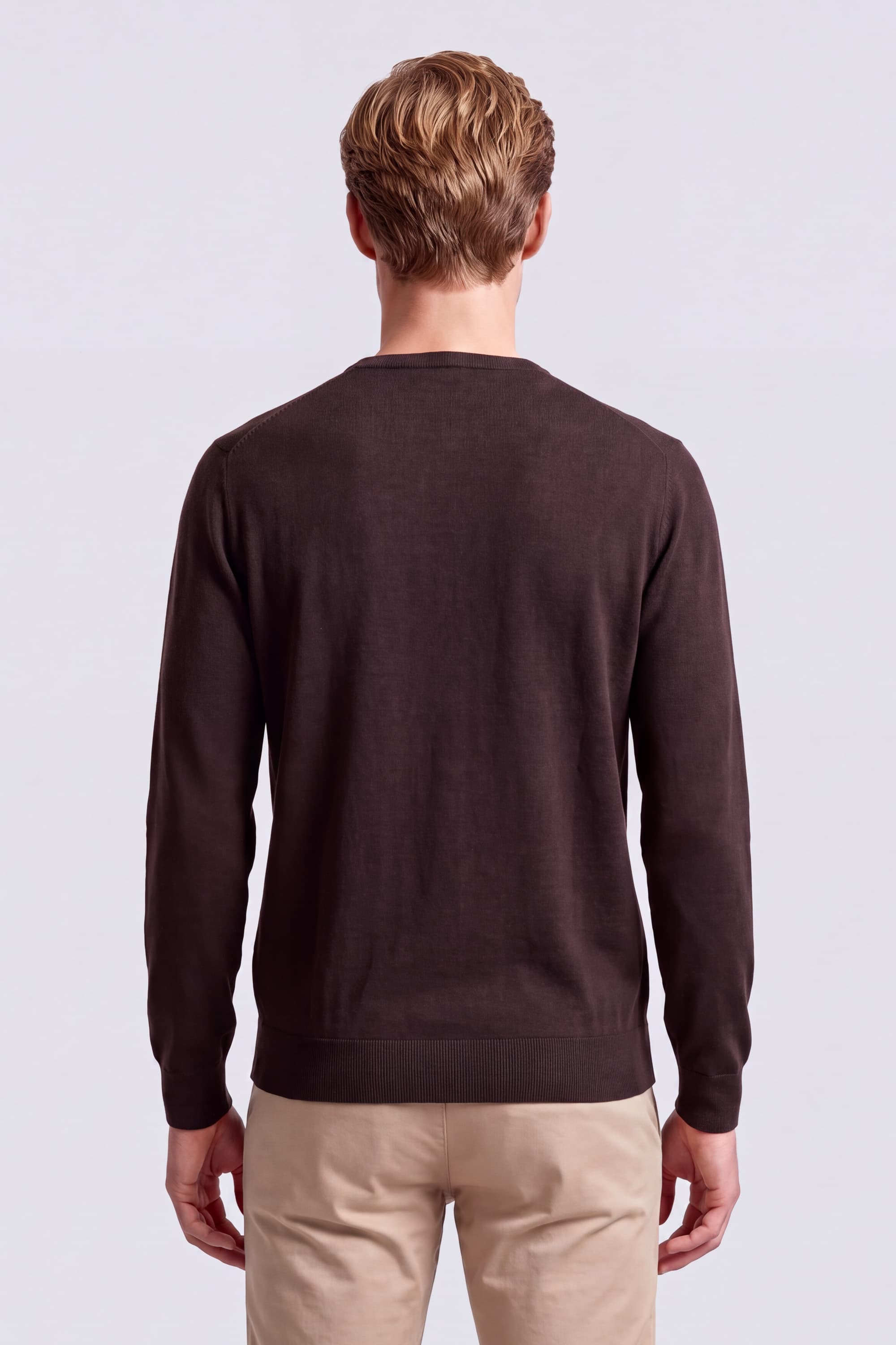 Maglia Girocollo in Lana Merino Extrafine - Image 5