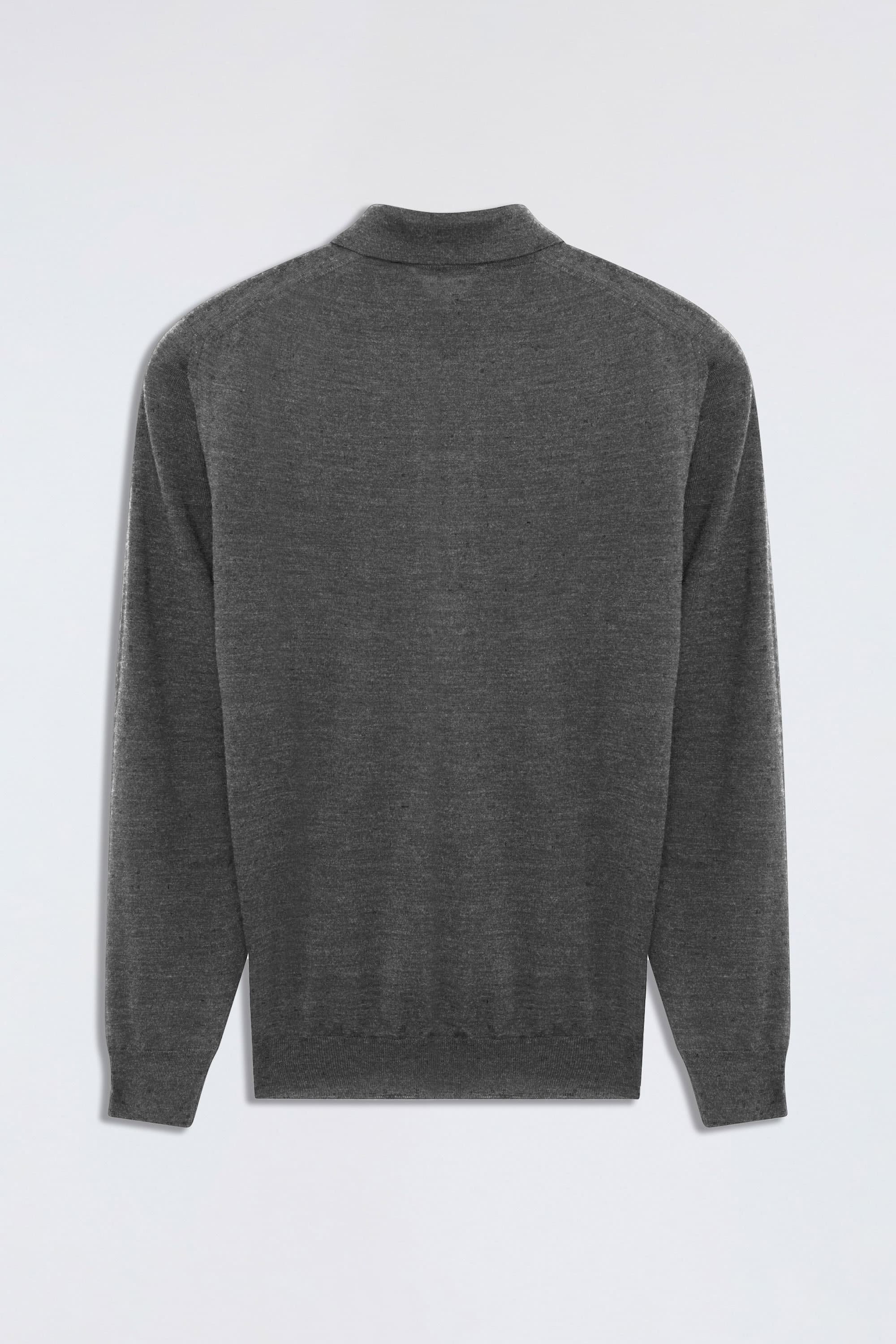 Extrafine Merino Wool Polo - Image 5