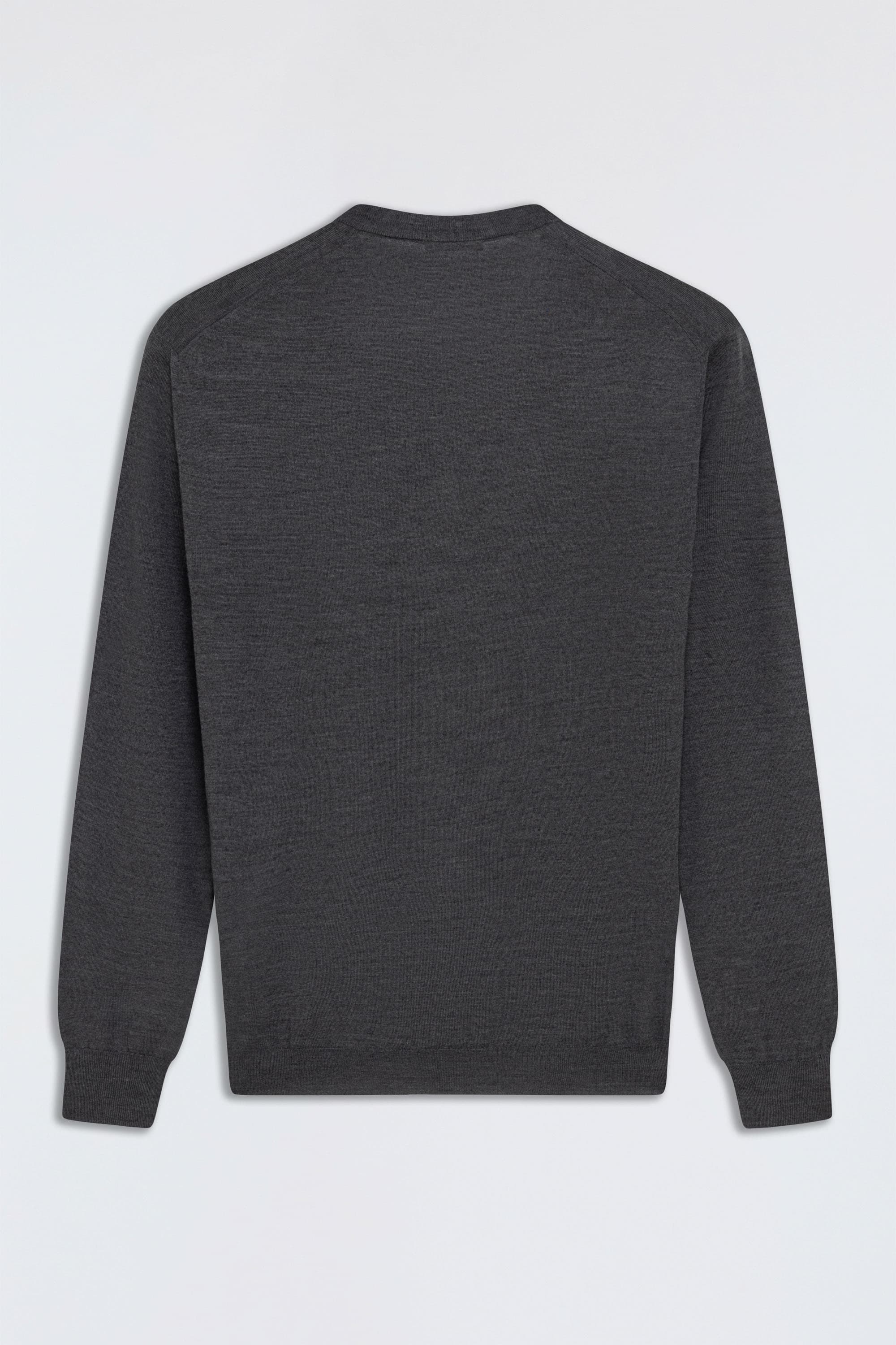 V-Neck Wool Sweater - Image 5