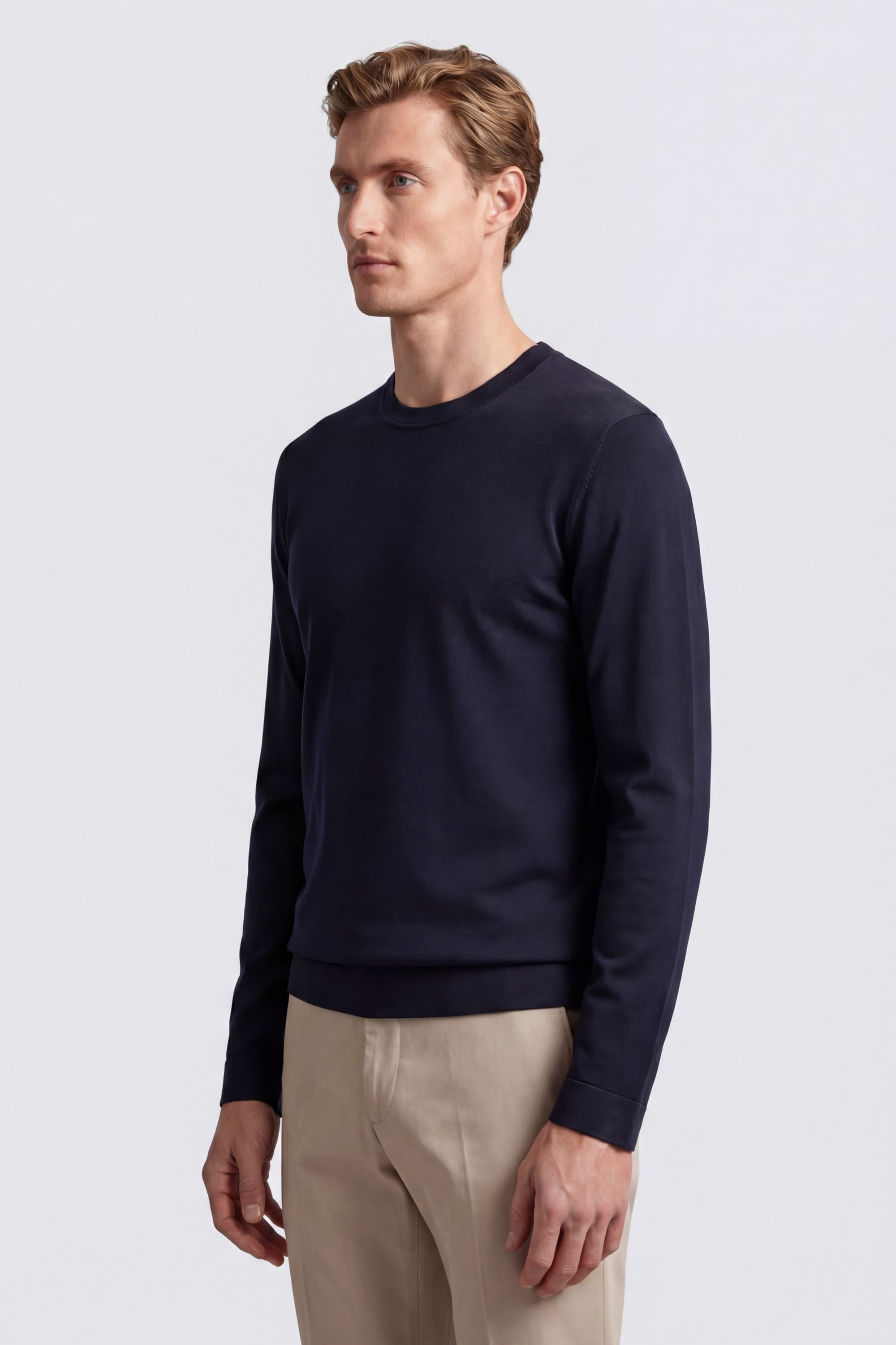 Cotton Crewneck Sweater - Image 3