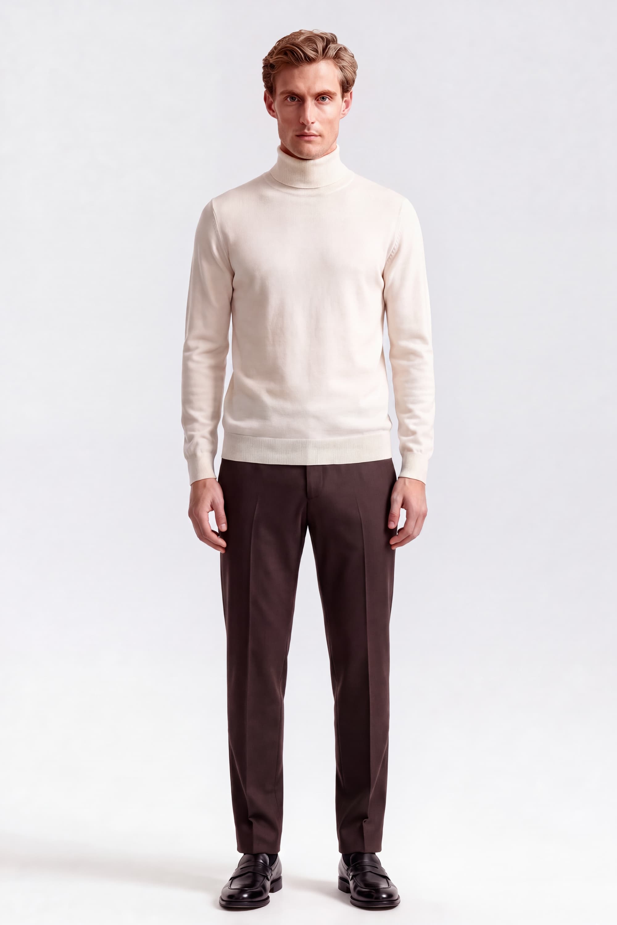 Maglia Dolcevita in Cashmere - Image 2