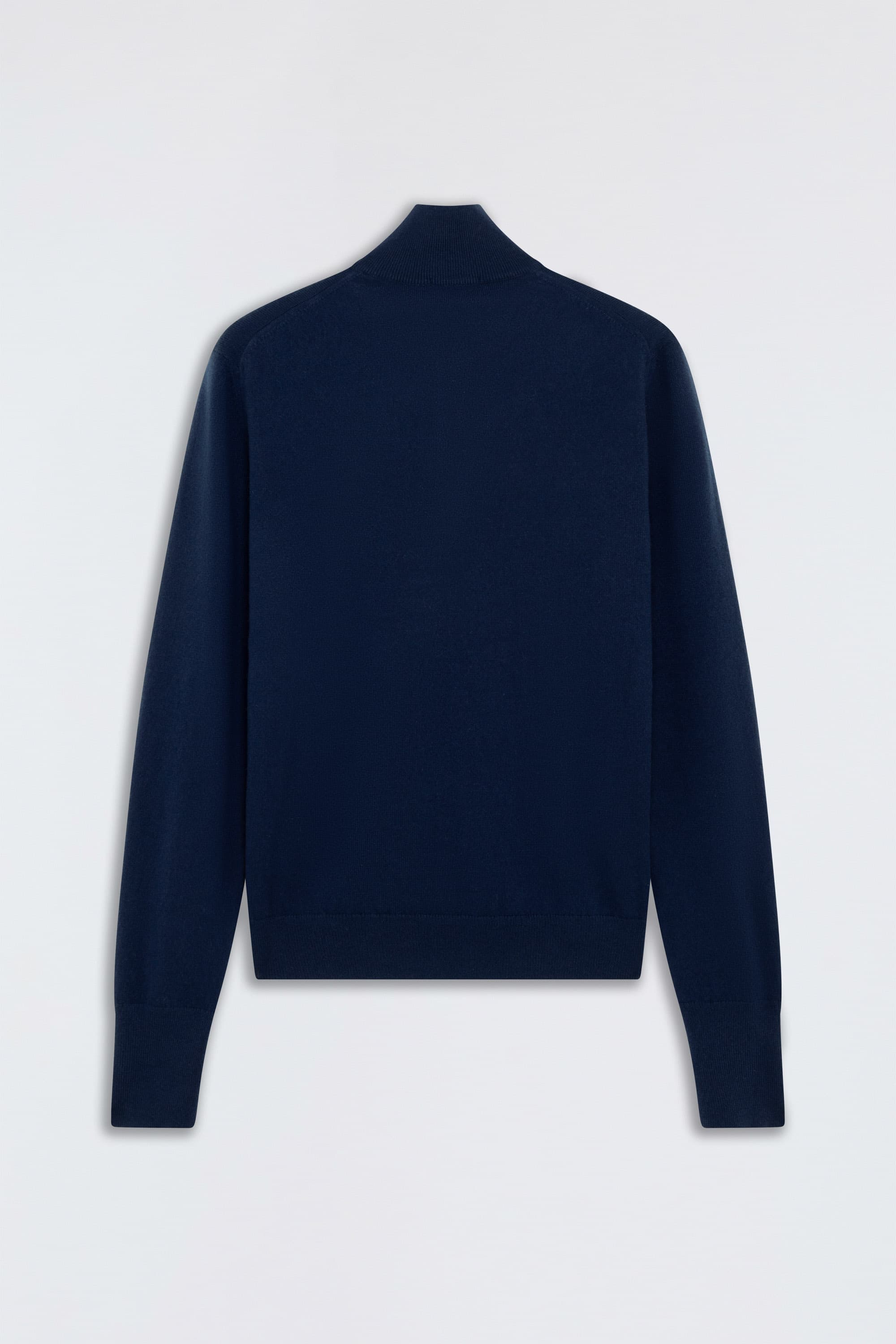 Serafino con zip in Cashmere - Image 6