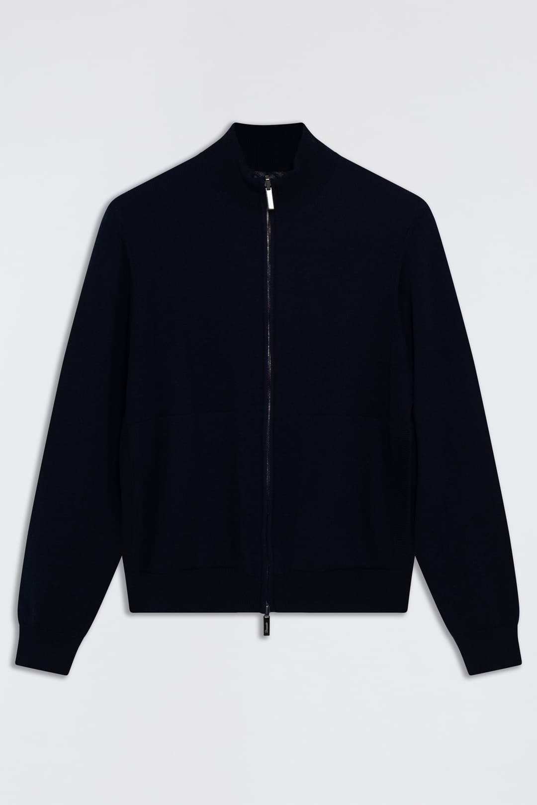 Cashmere zip sweater