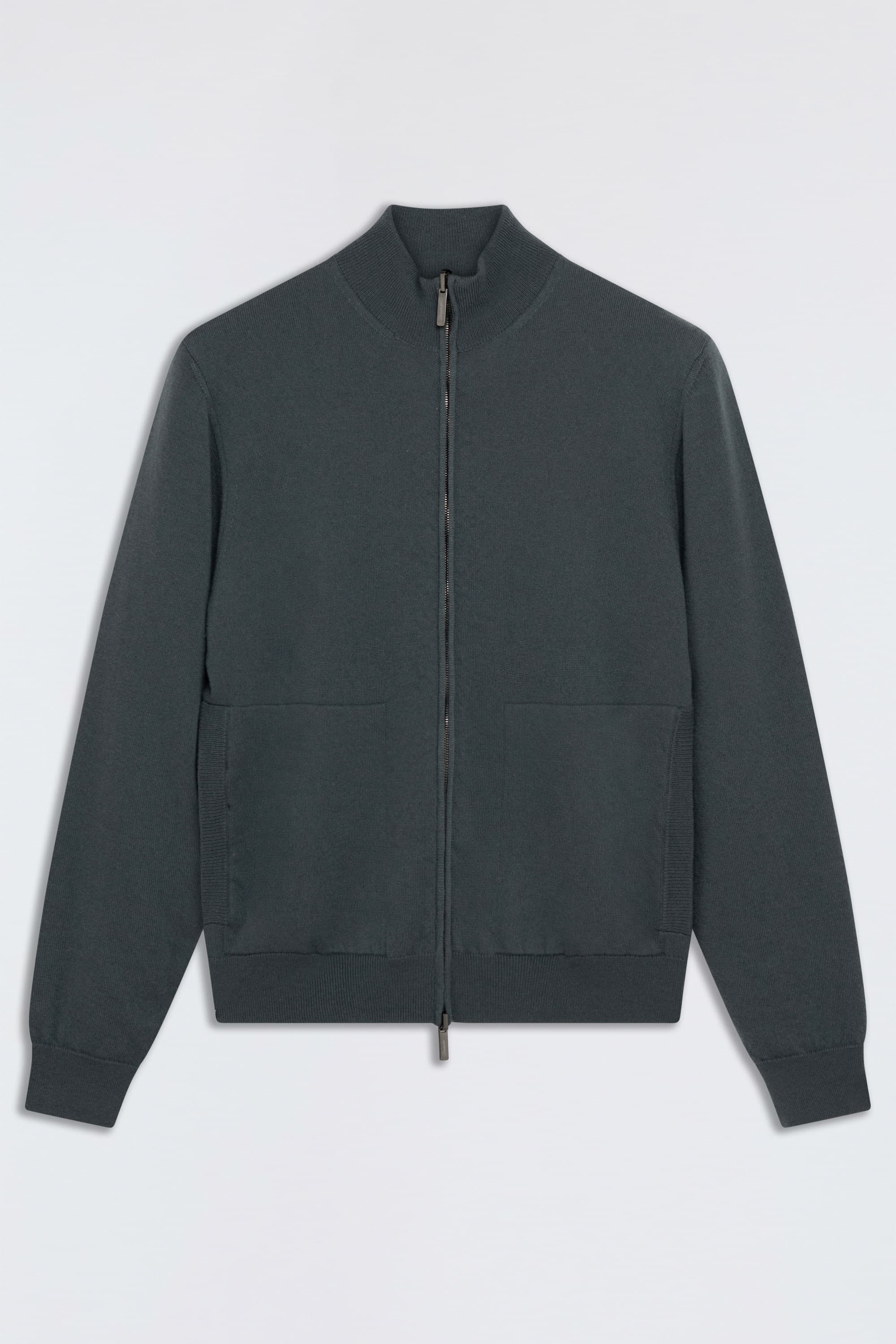 Cashmere zip Hoodie - Image 1