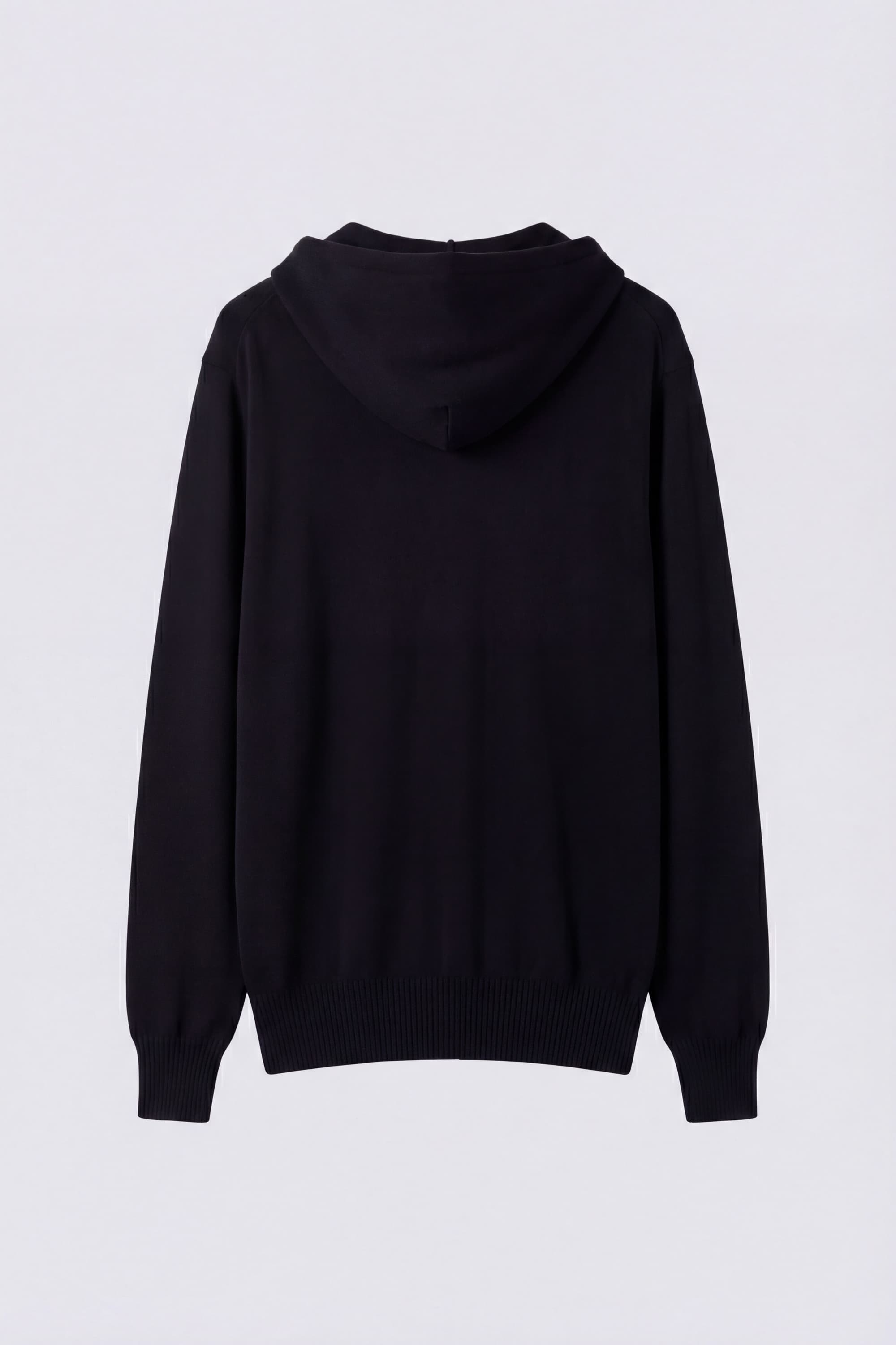 Cotton Hooded zip Sweatshirt - Image 5