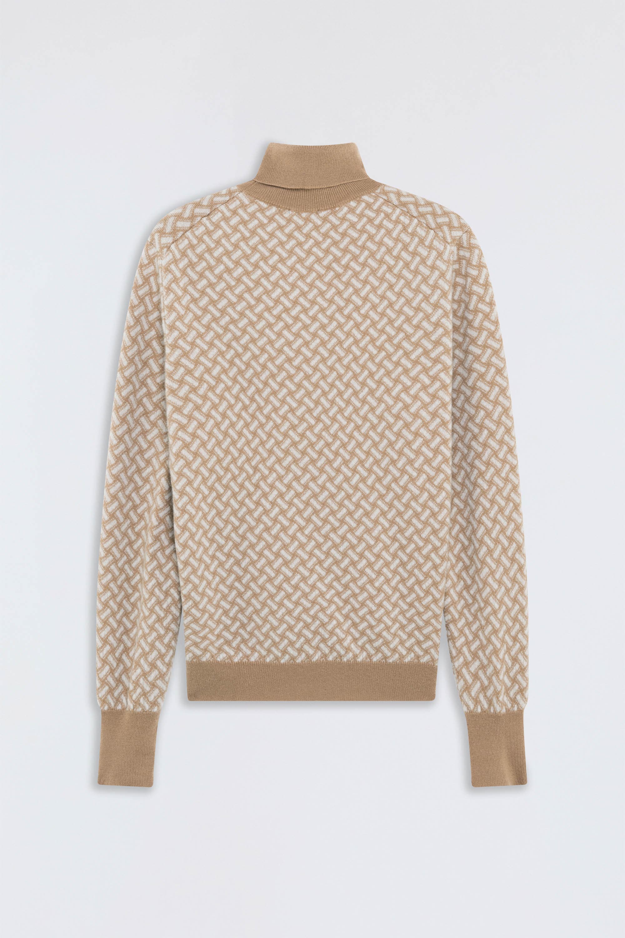 Razor Blade Turtleneck Sweater in Cashmere - Image 5
