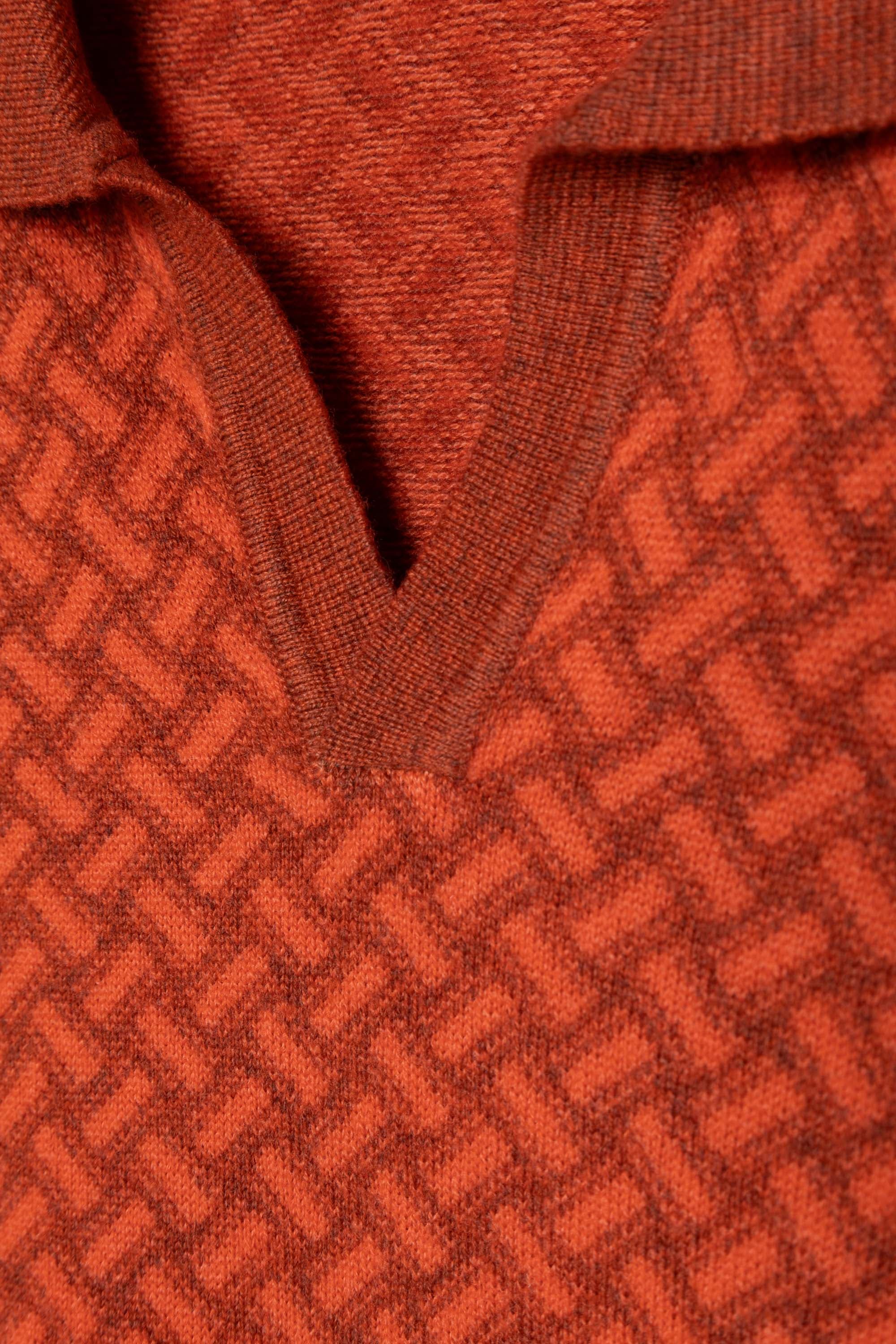 Razor Blade Polo in Cashmere - Image 4