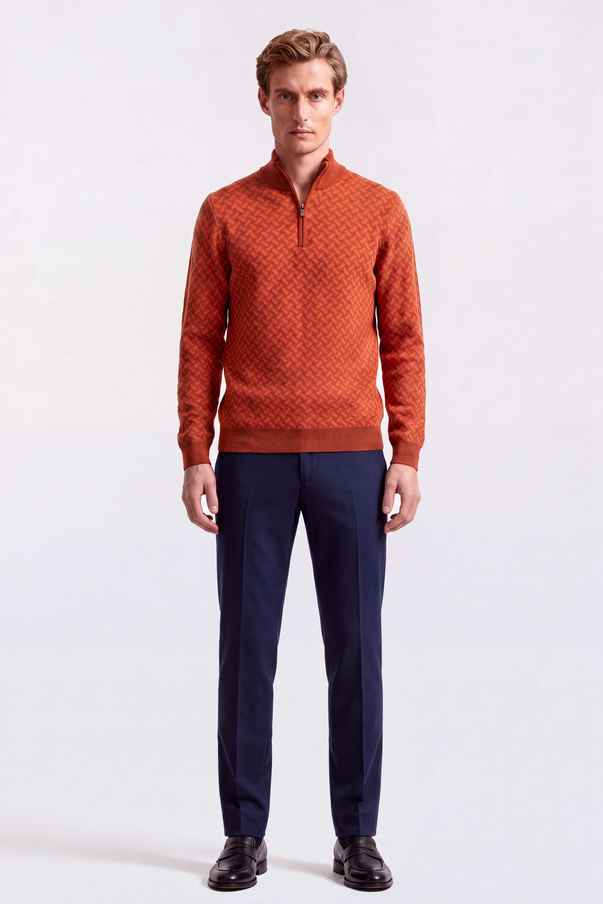 Cashmere zip Sweater Razor Blade - Image 2