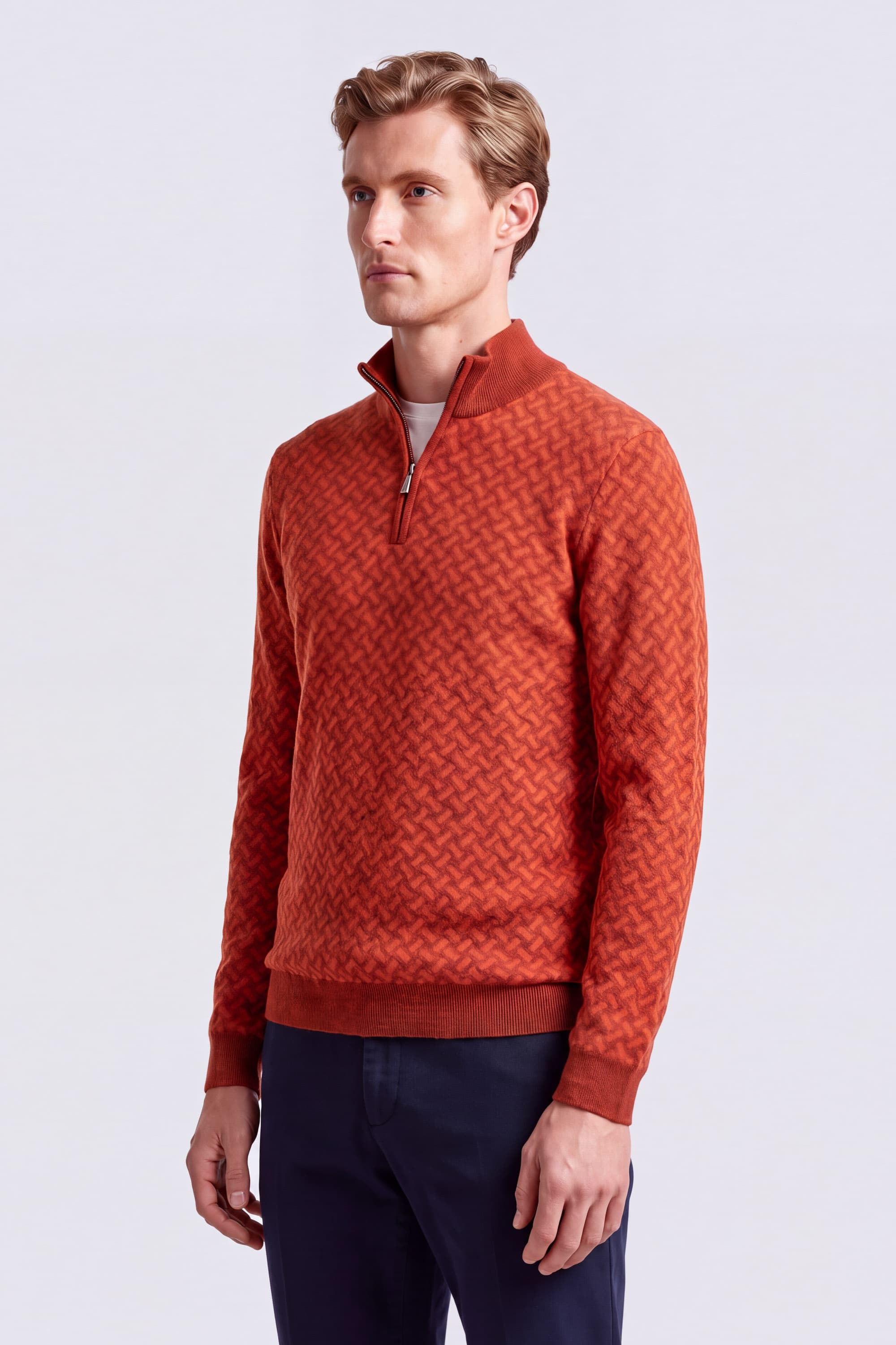 Cashmere zip Sweater Razor Blade - Image 3
