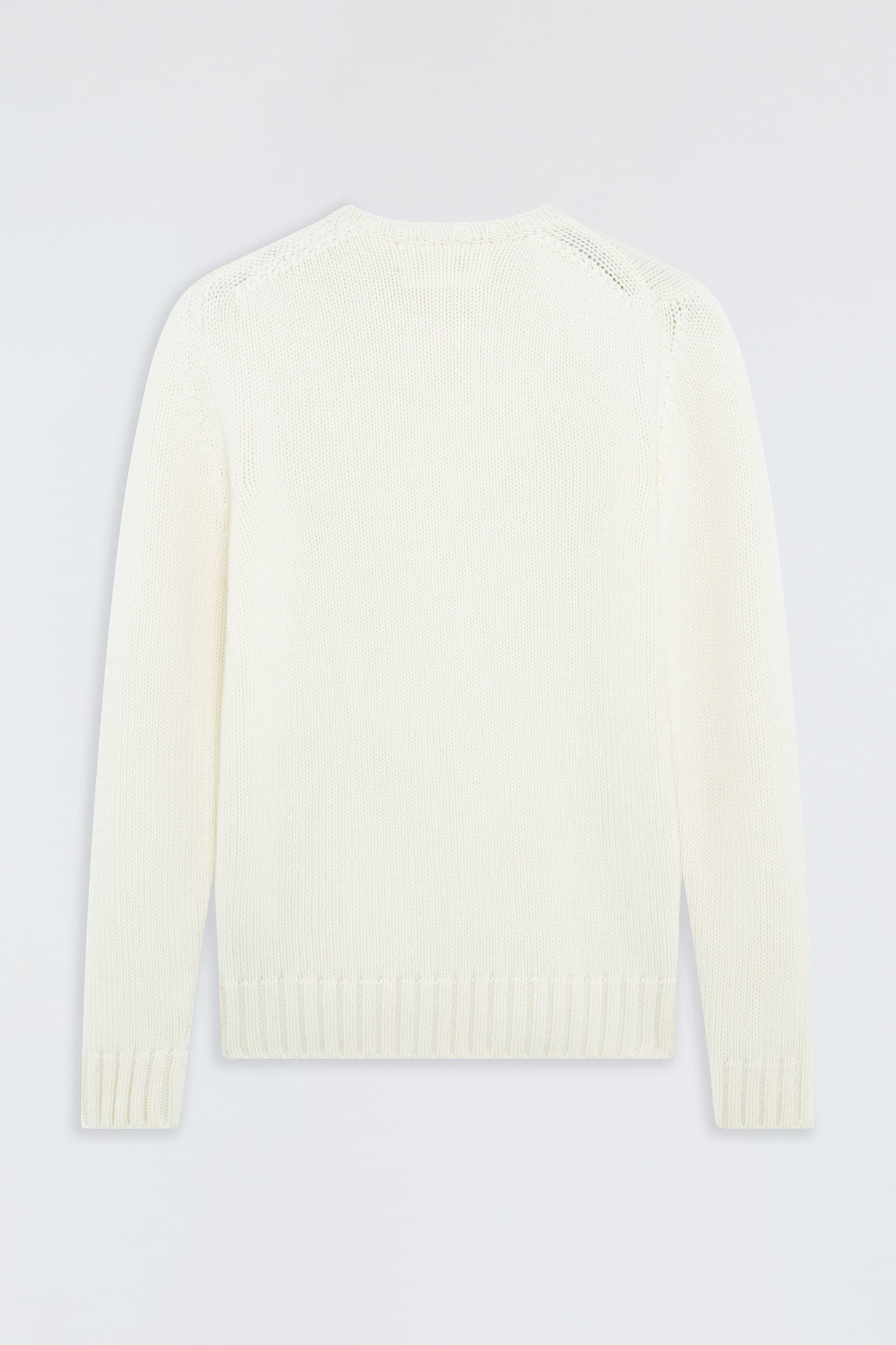 Crew Neck Cashmere Sweater - Image 5