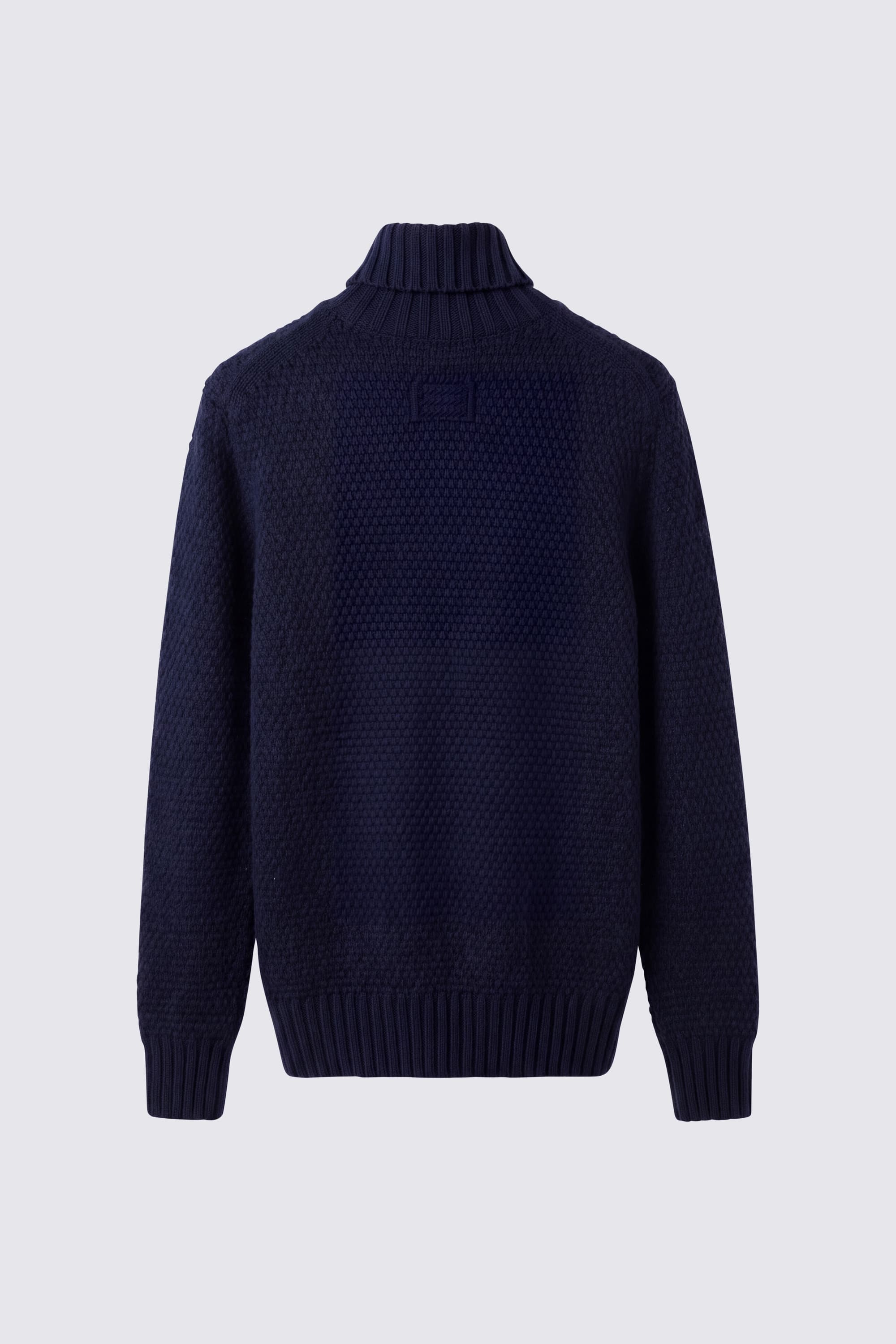 Maglia Dolcevita con Trecce in Lambswool - Image 6