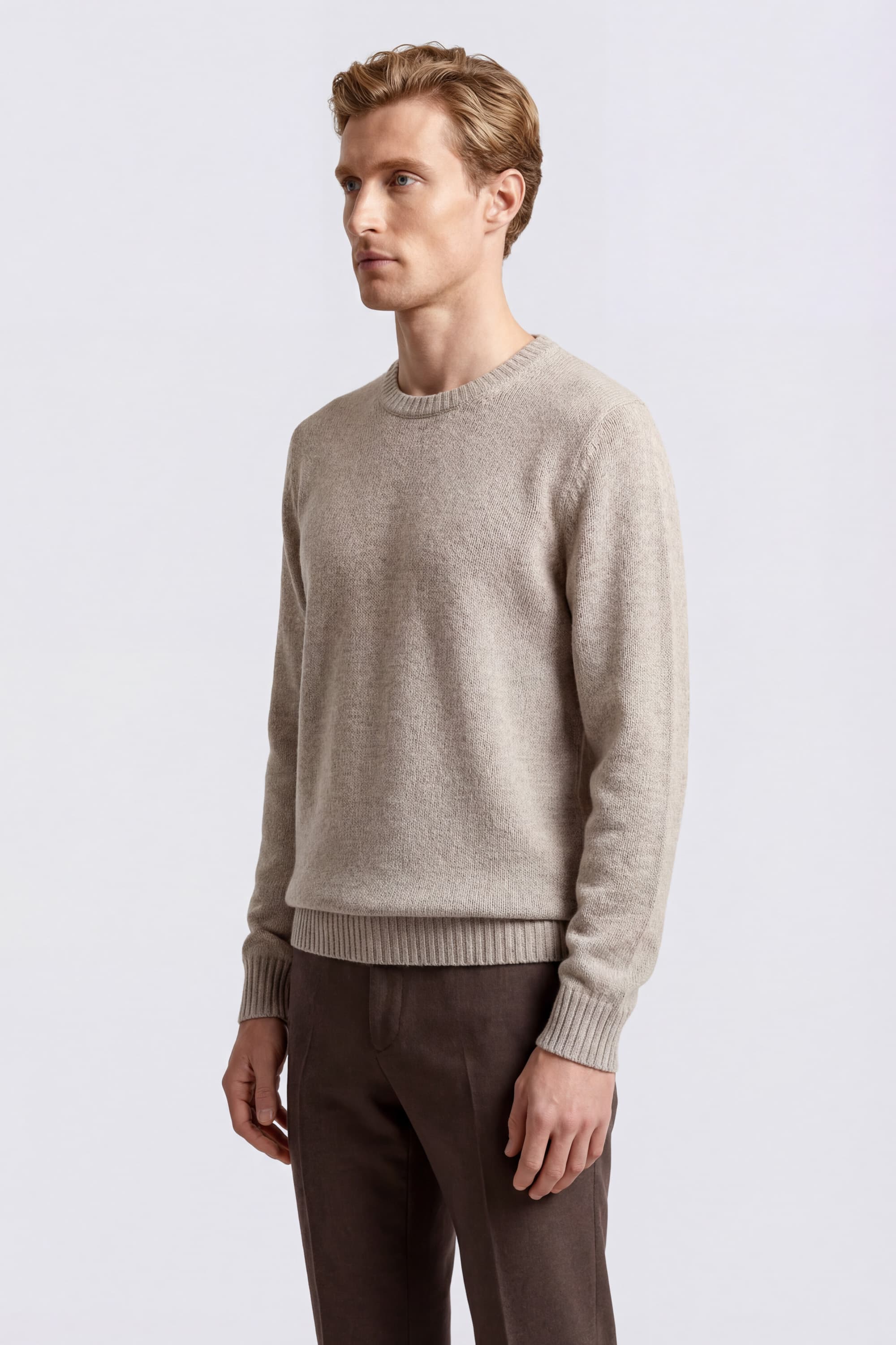 Cotton Crew Neck Sweater - Image 3