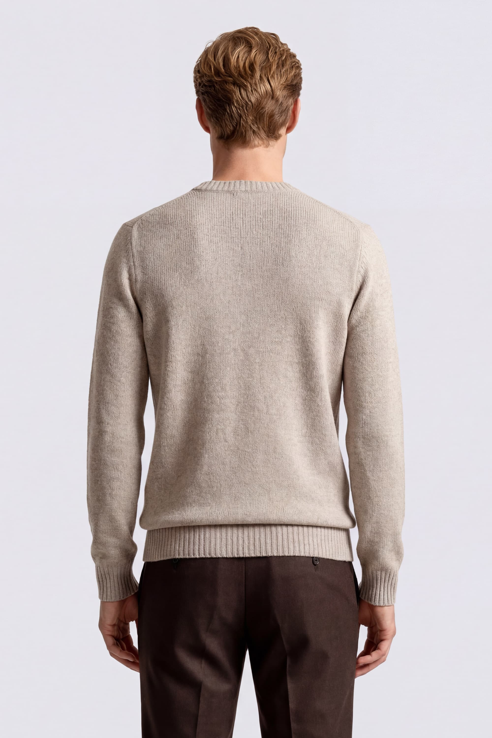 Cotton Crew Neck Sweater - Image 4