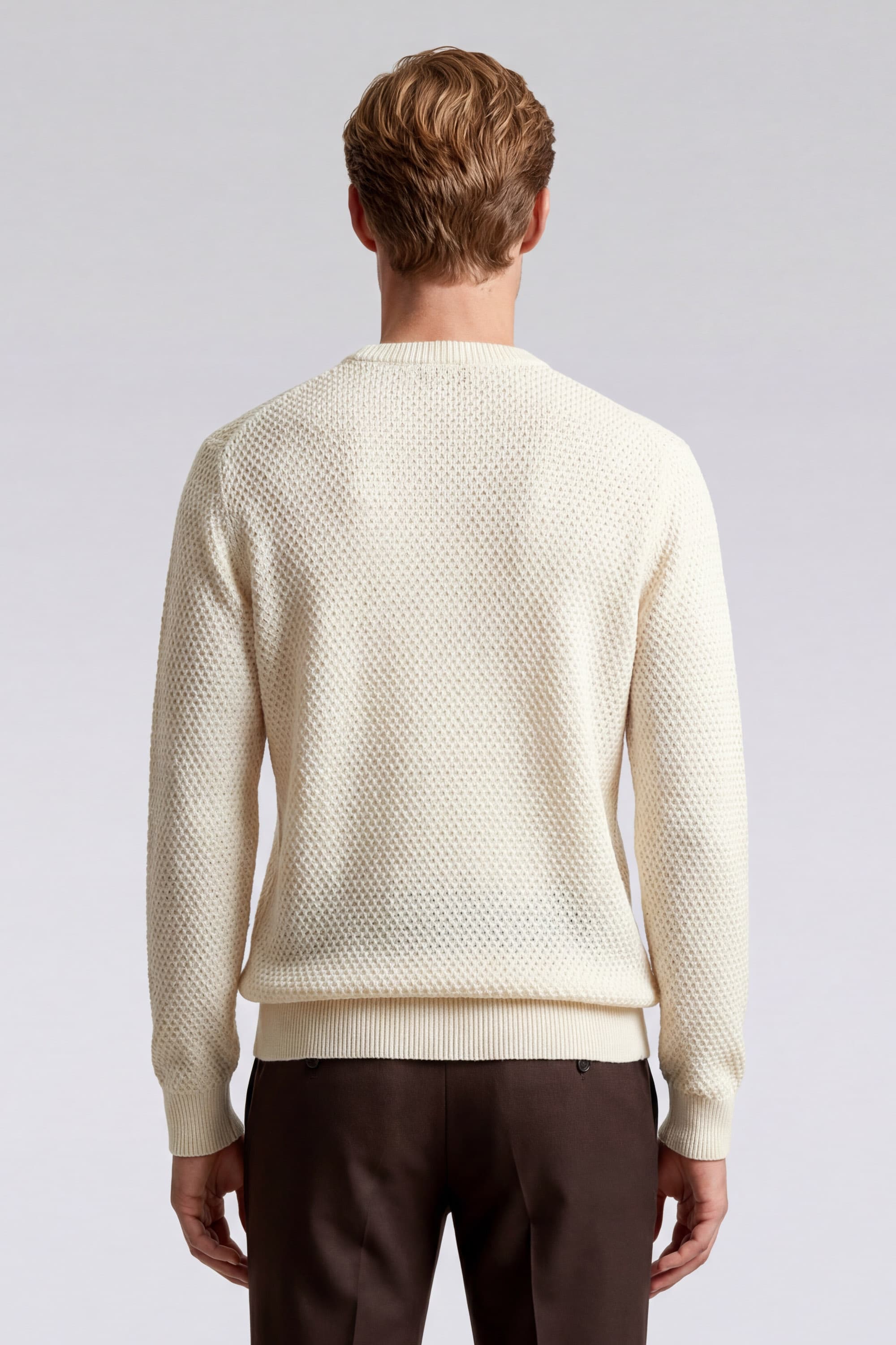V-Neck Linen Sweater - Image 4