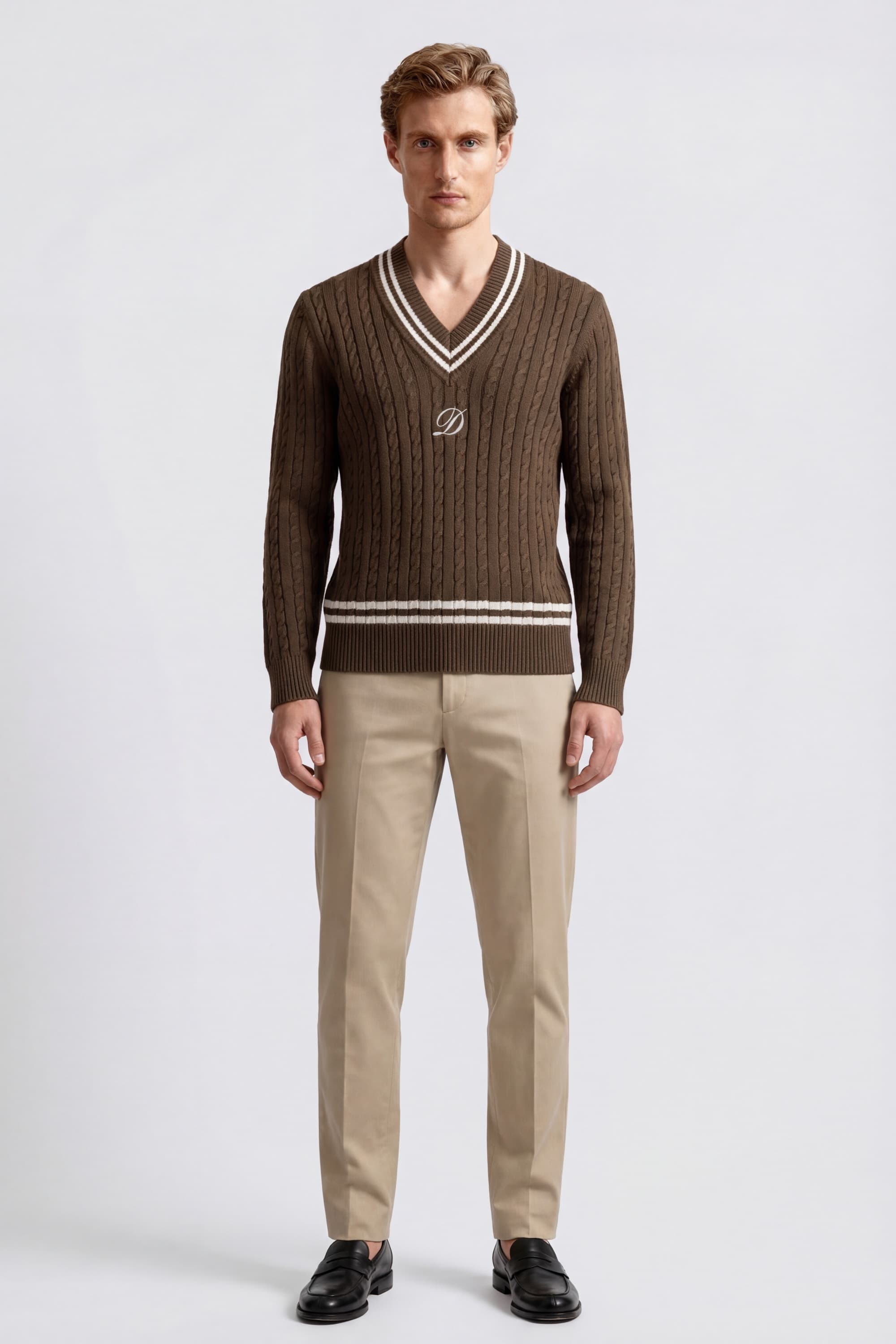 Cotton V-Neck top - Image 2