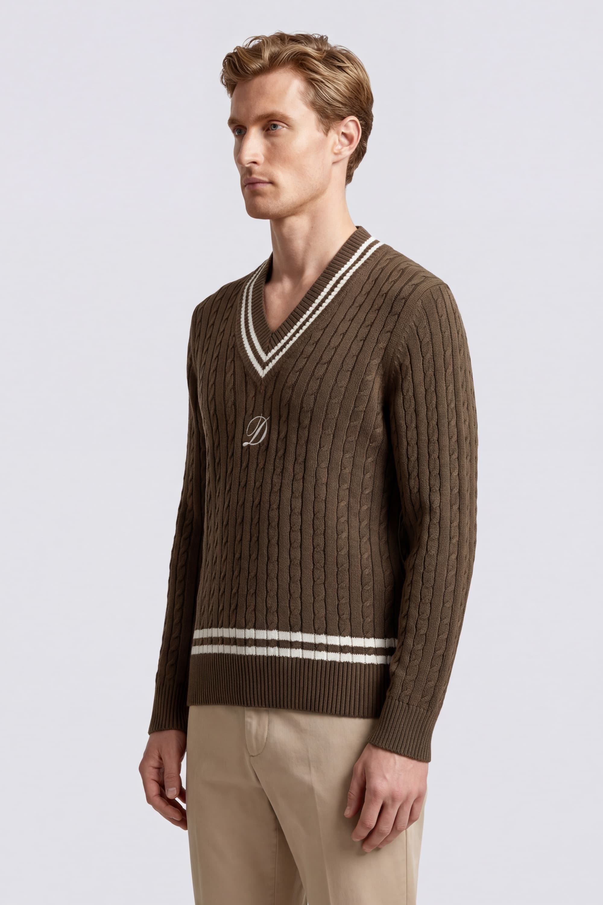 Cotton V-Neck top - Image 3