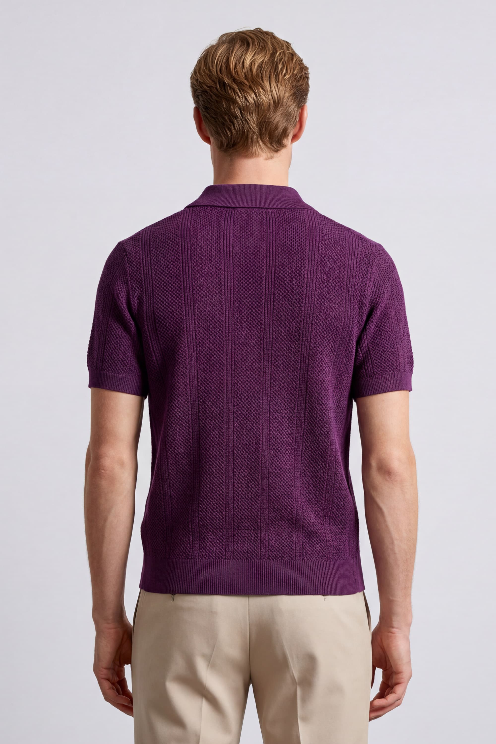 Linen and Cotton Polo - Image 4
