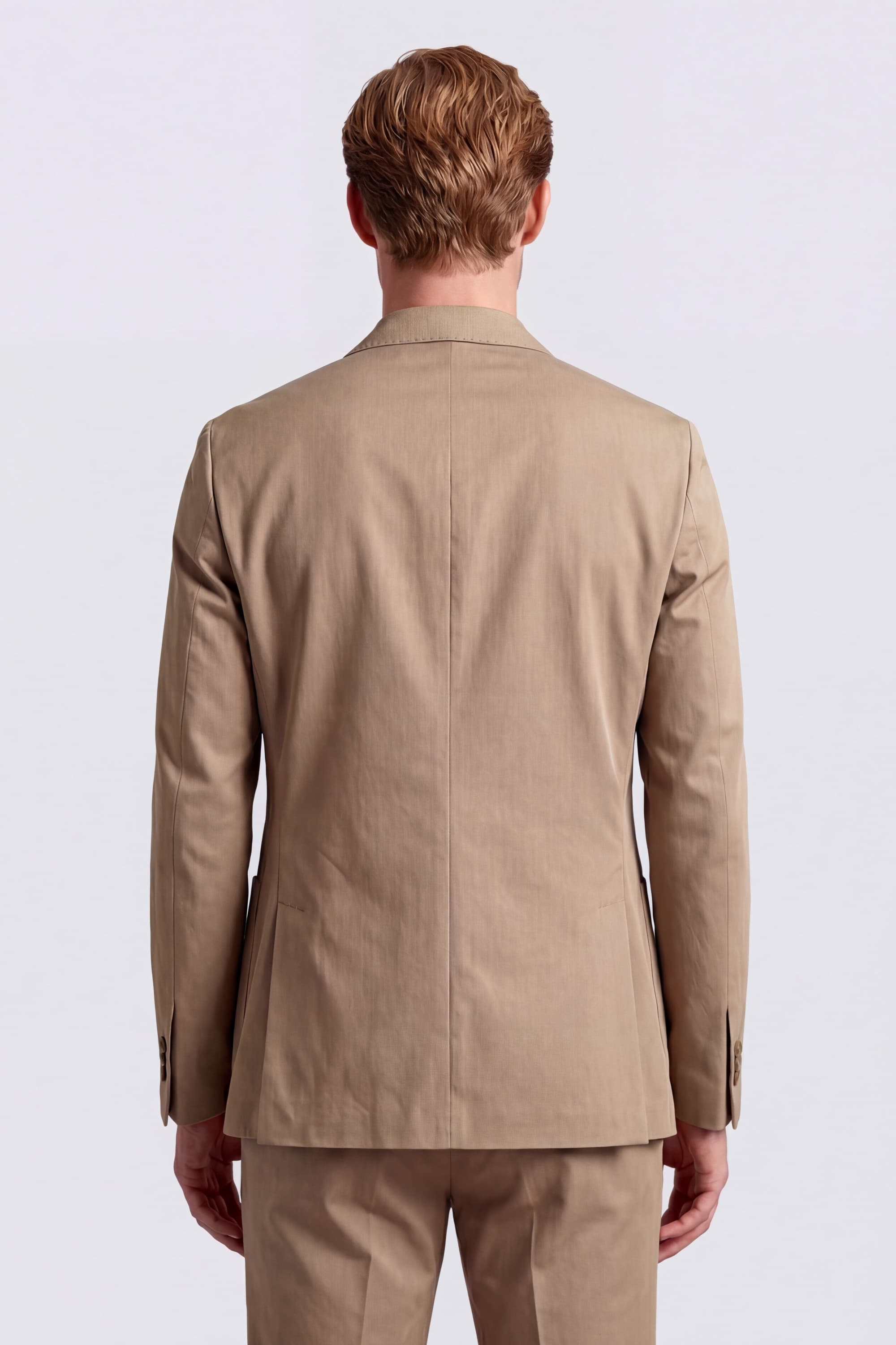 Double-Breasted Cotton Blazer - Image 4