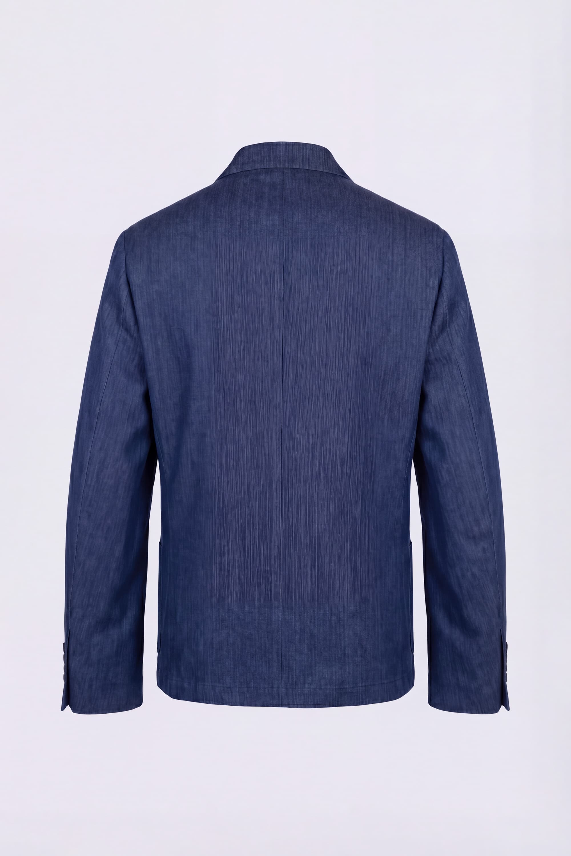 Single-Breasted Linen Blazer - Image 5