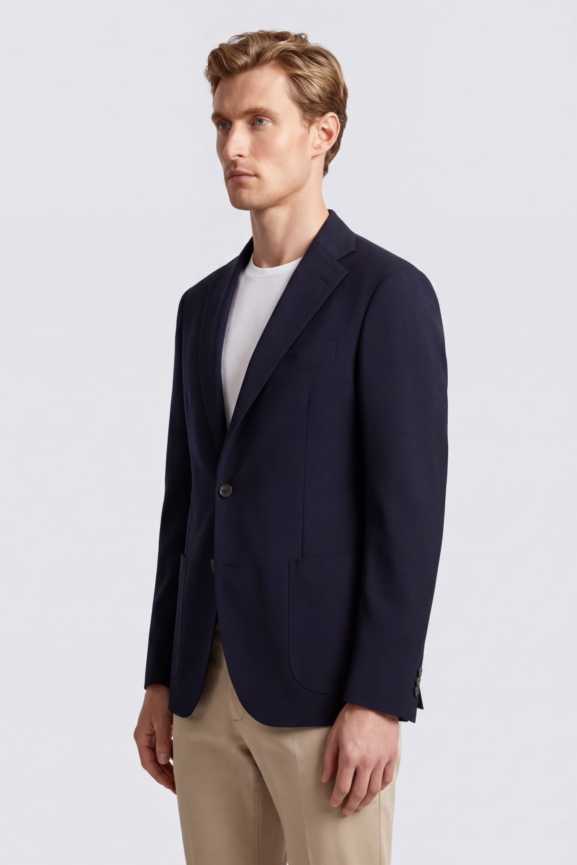 Single-Breasted Wool Jacket - Image 3