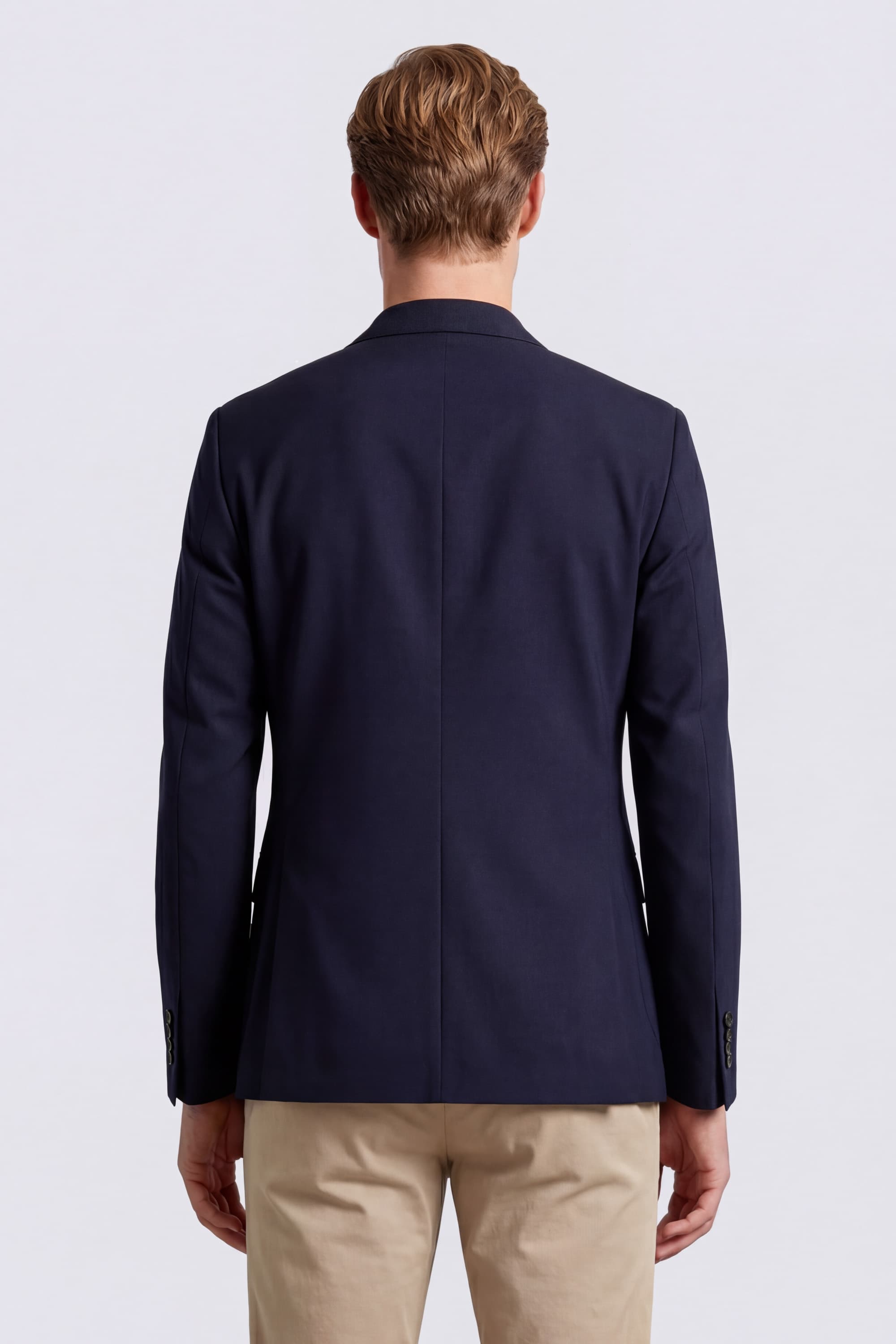 Single-Breasted Wool Jacket - Image 4