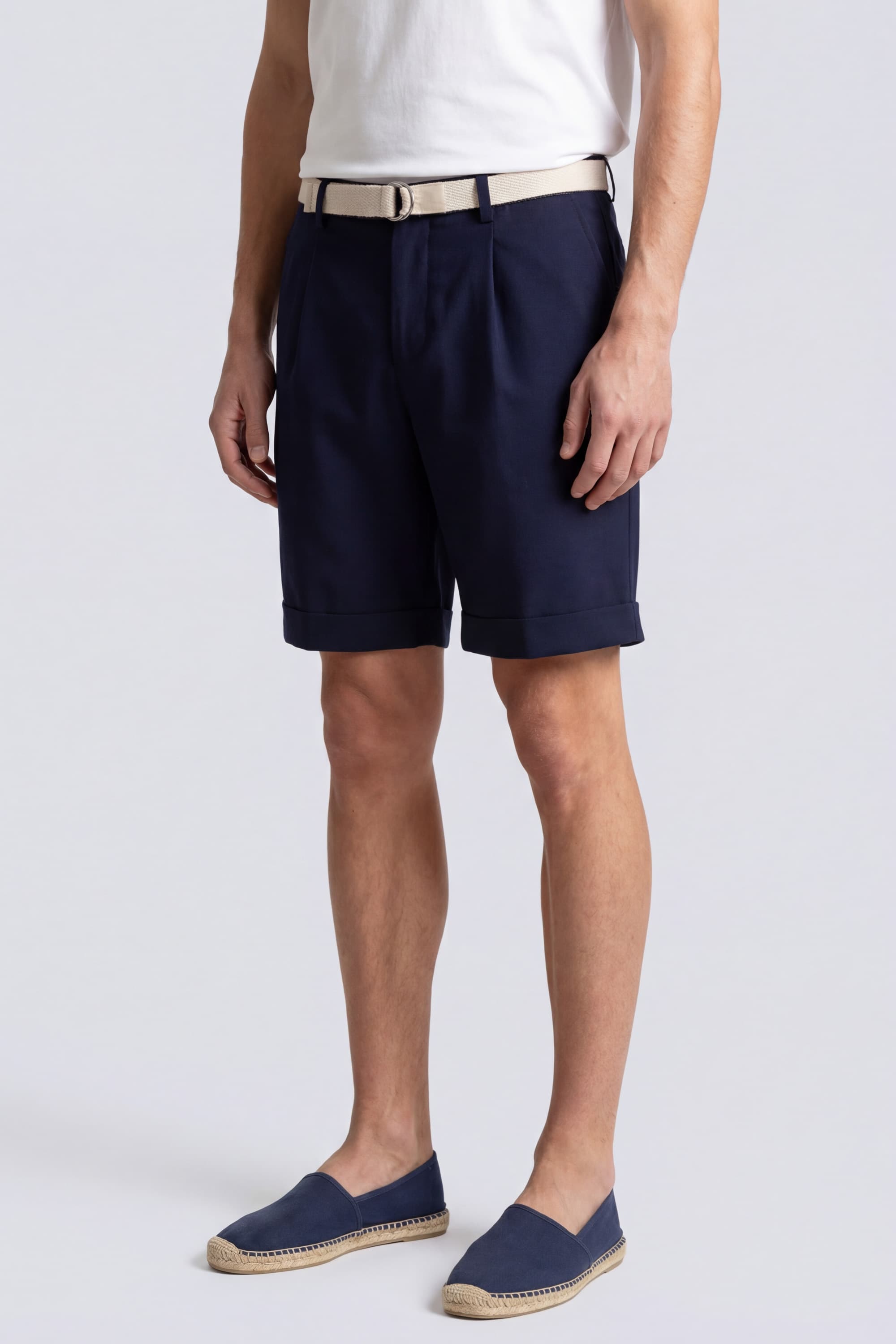 Bermuda Shorts with Belt - Image 3