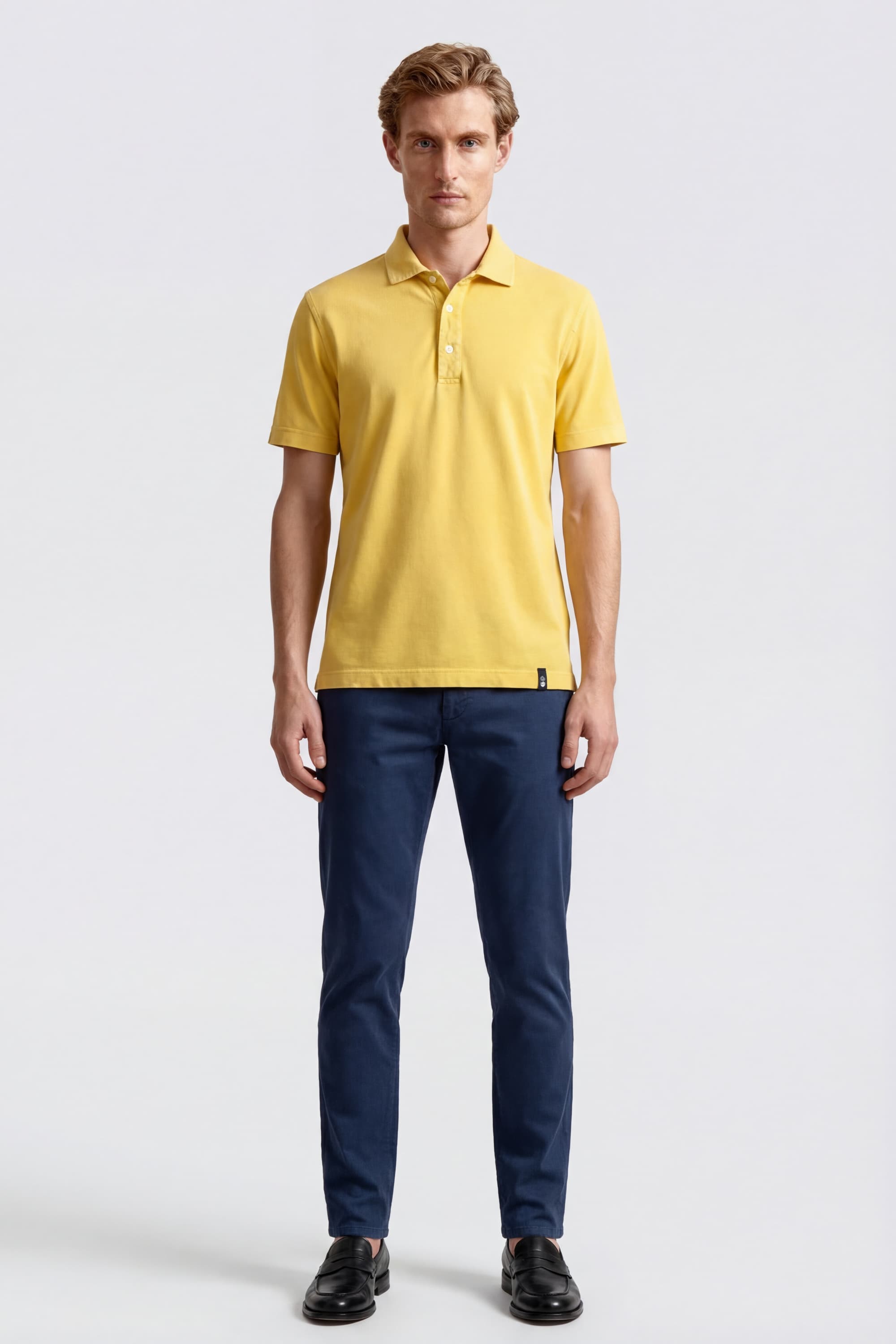 Pure Cotton Jersey Short-Sleeve Polo - Image 2