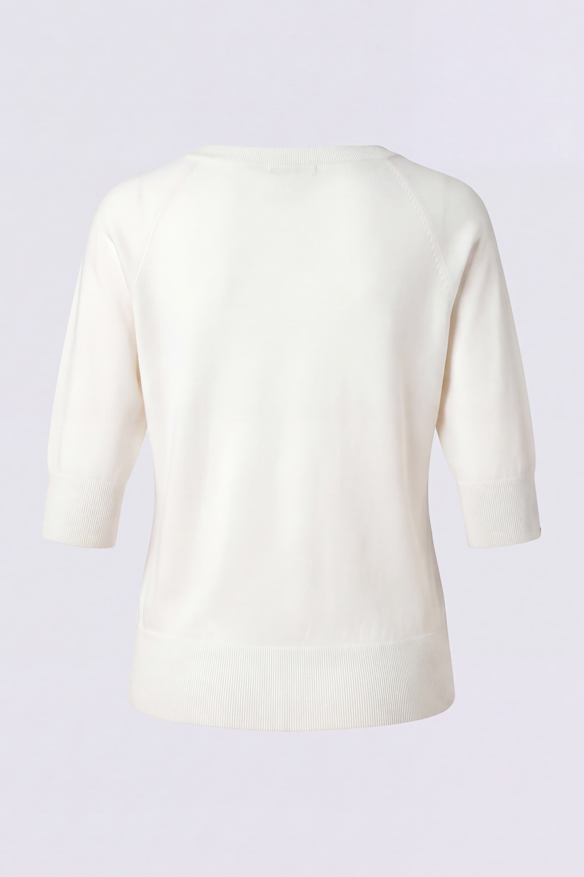 Cotton T-Shirt with Three-Quarter Sleeves - Image 5