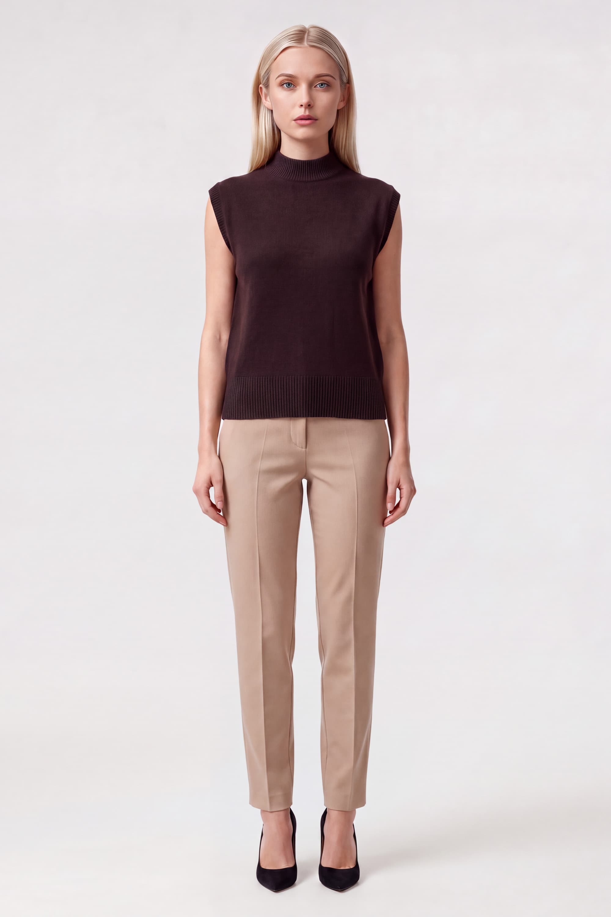 Extrafine Merino Wool Gilet - Image 2