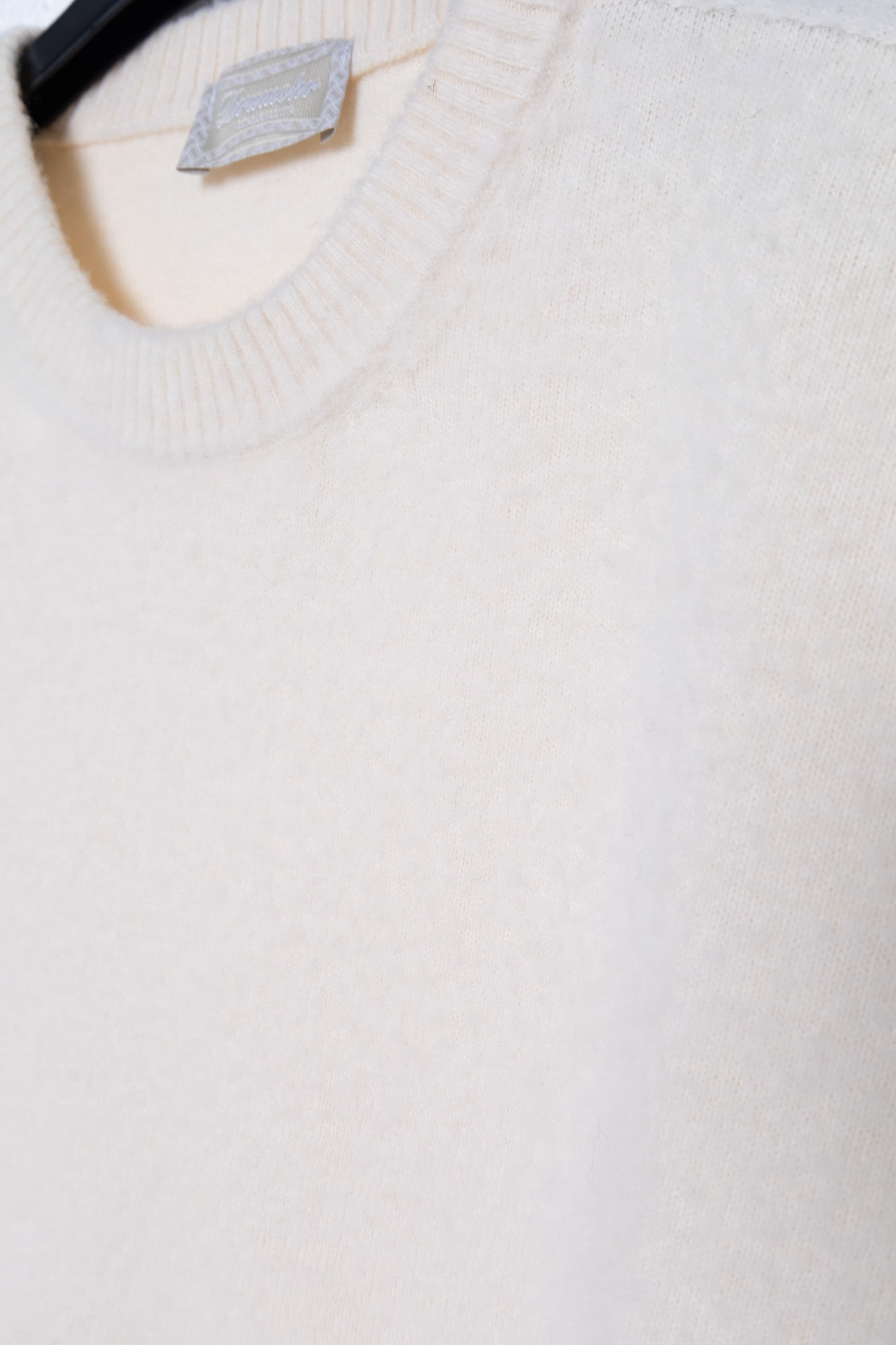 Crew Neck Sweater in Lambswool - Image 4