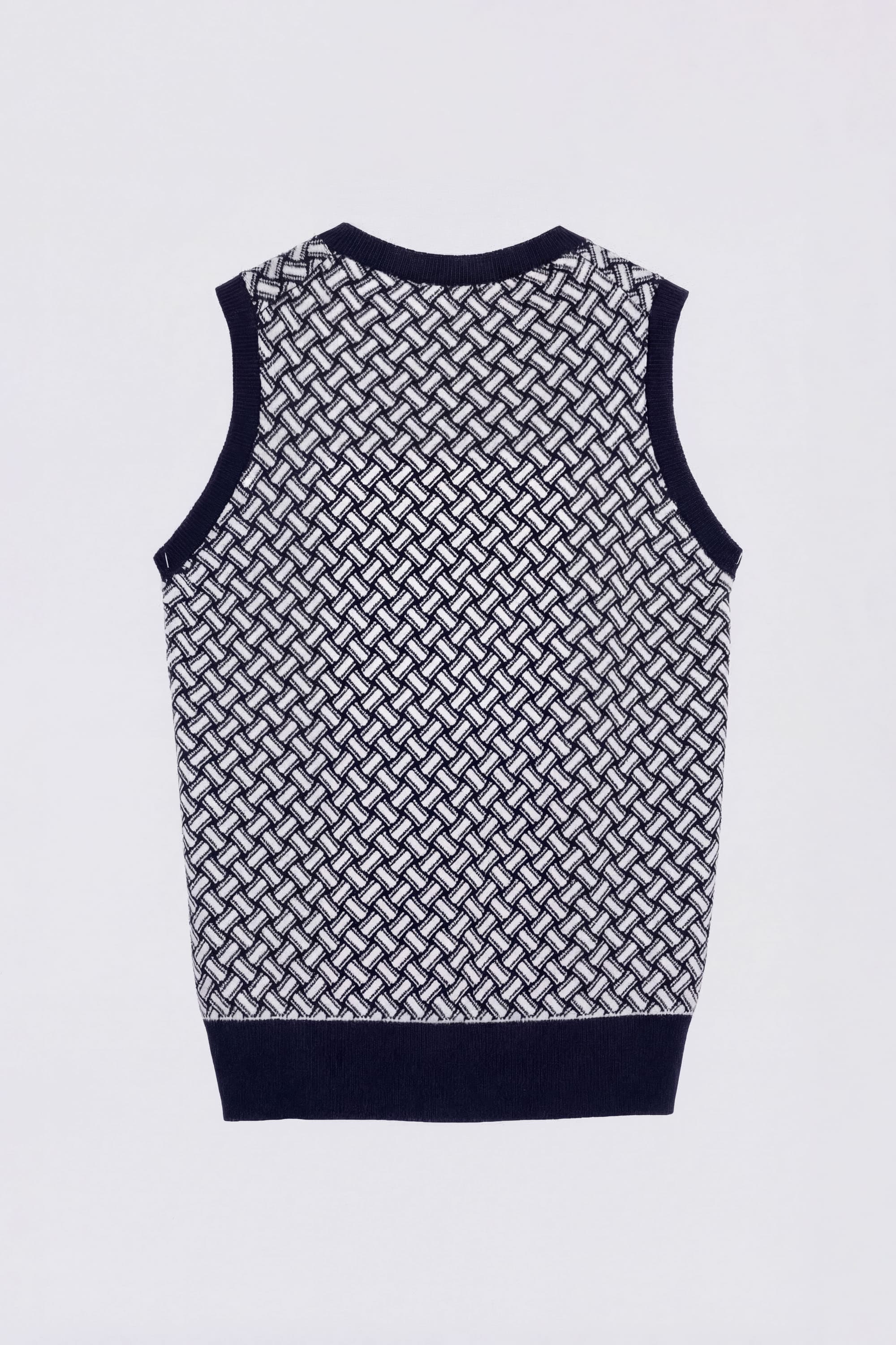 Razor Blade Cotton and Linen Vest - Image 5