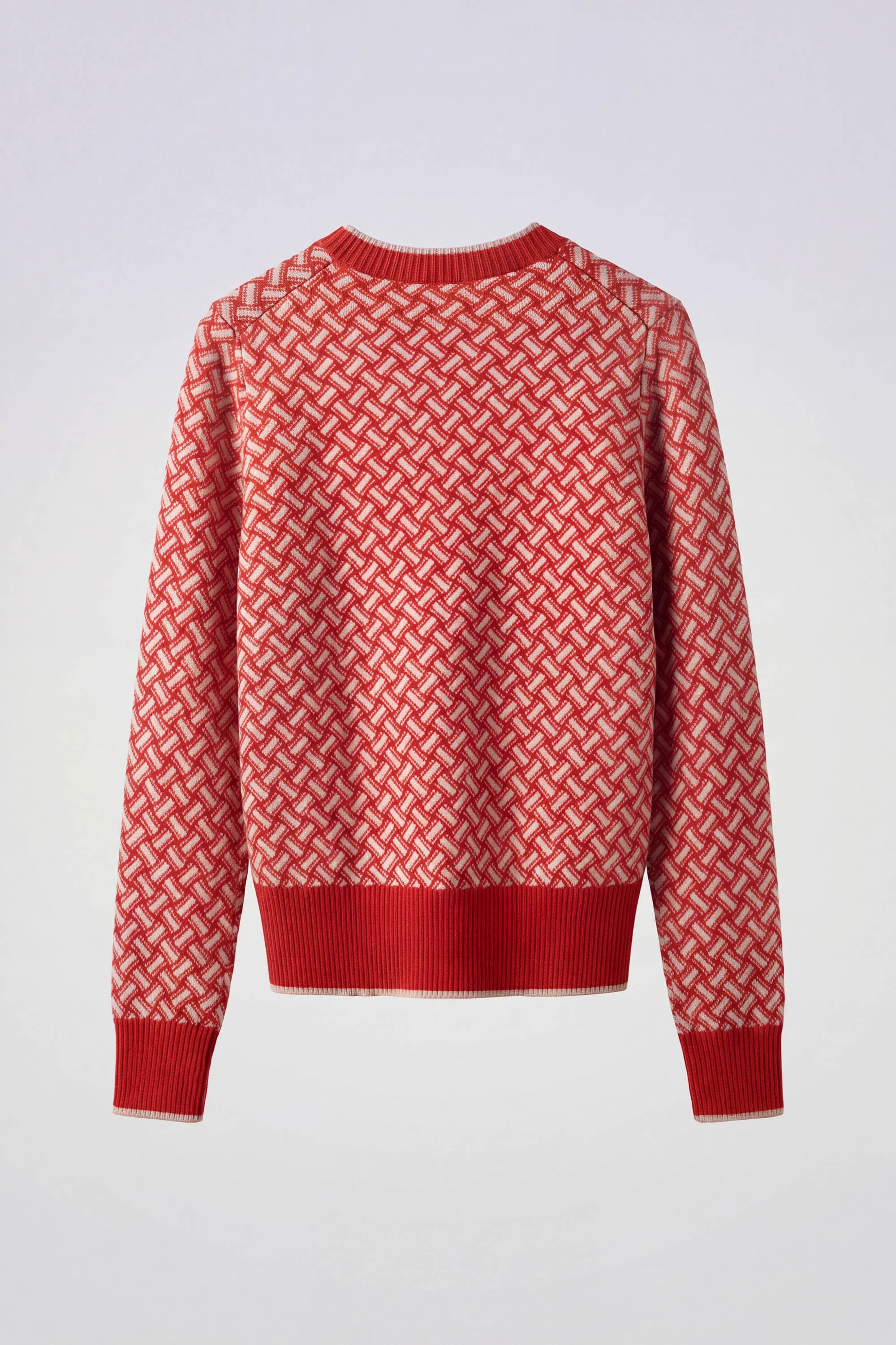 Razor Blade Crew Neck Sweater in Cashmere - Image 6