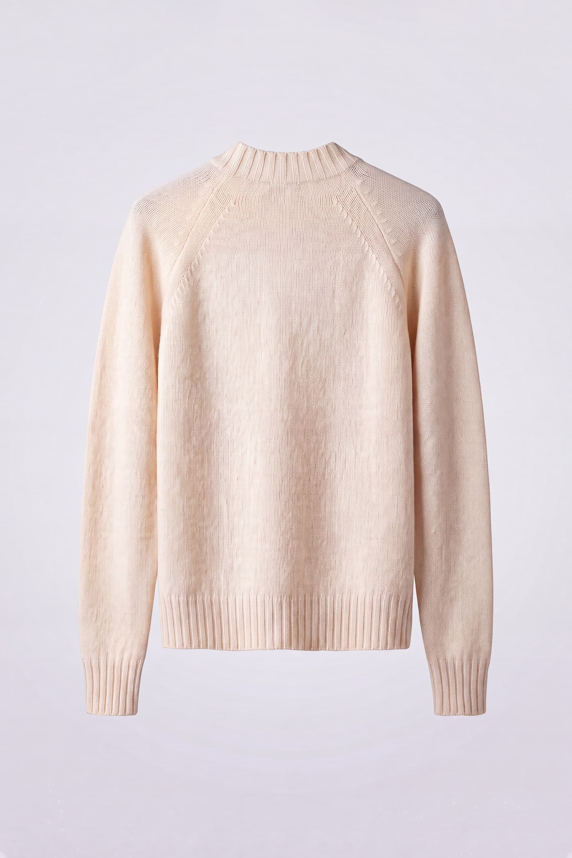 Crew Neck Sweater in Lambswool - Image 6