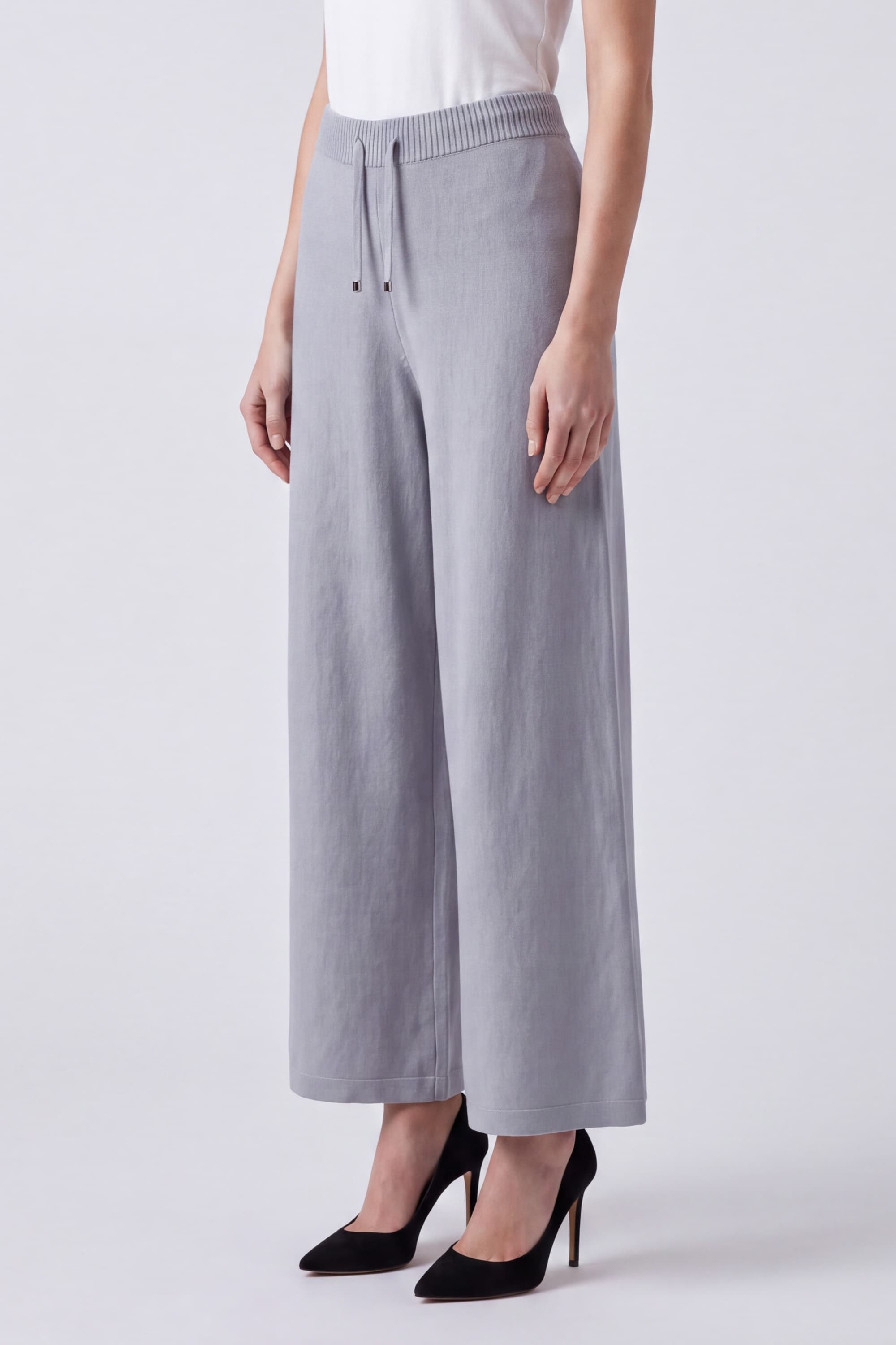 Cashmere Palazzo Trousers - Image 3