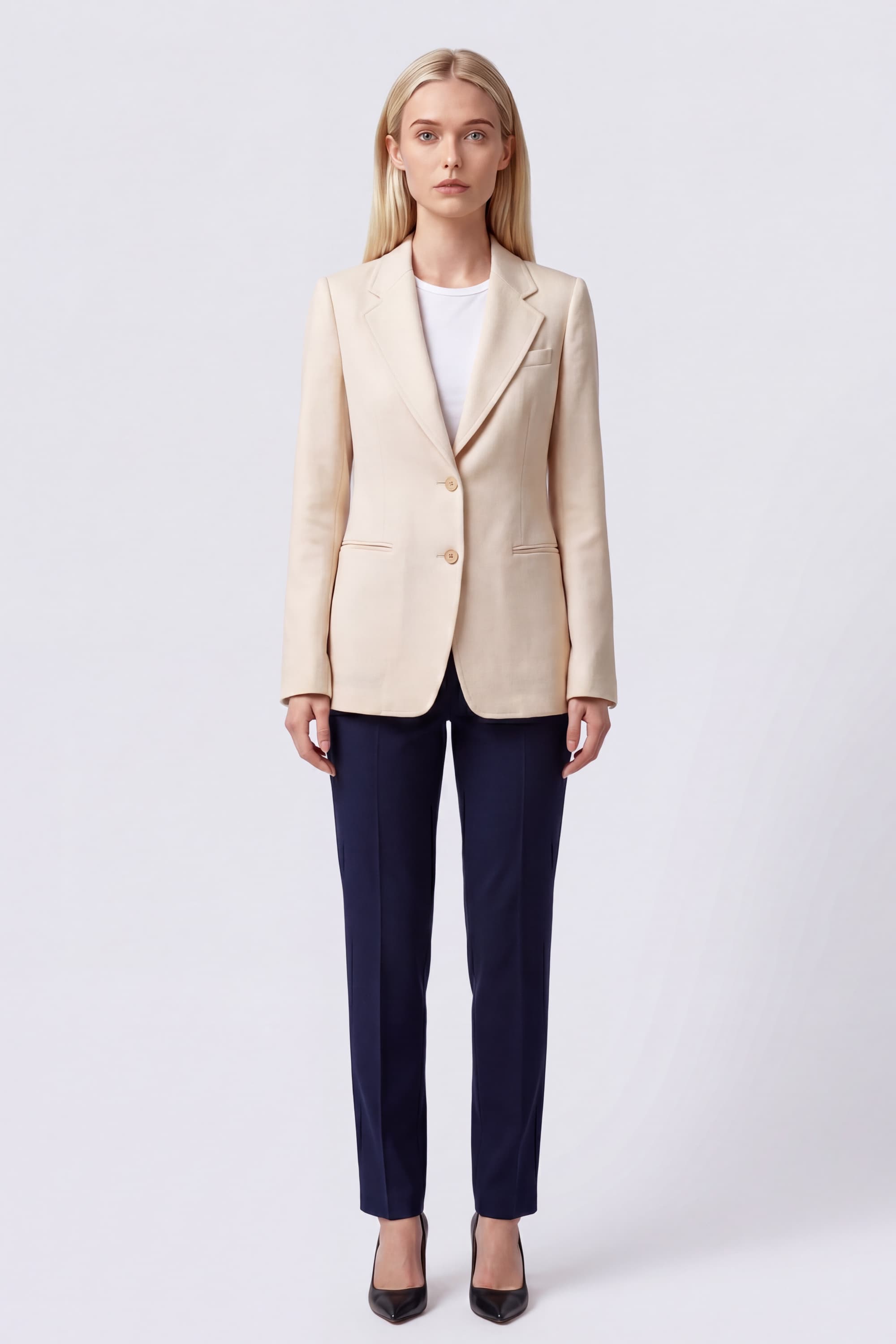 Single-Breasted Blazer - Image 2