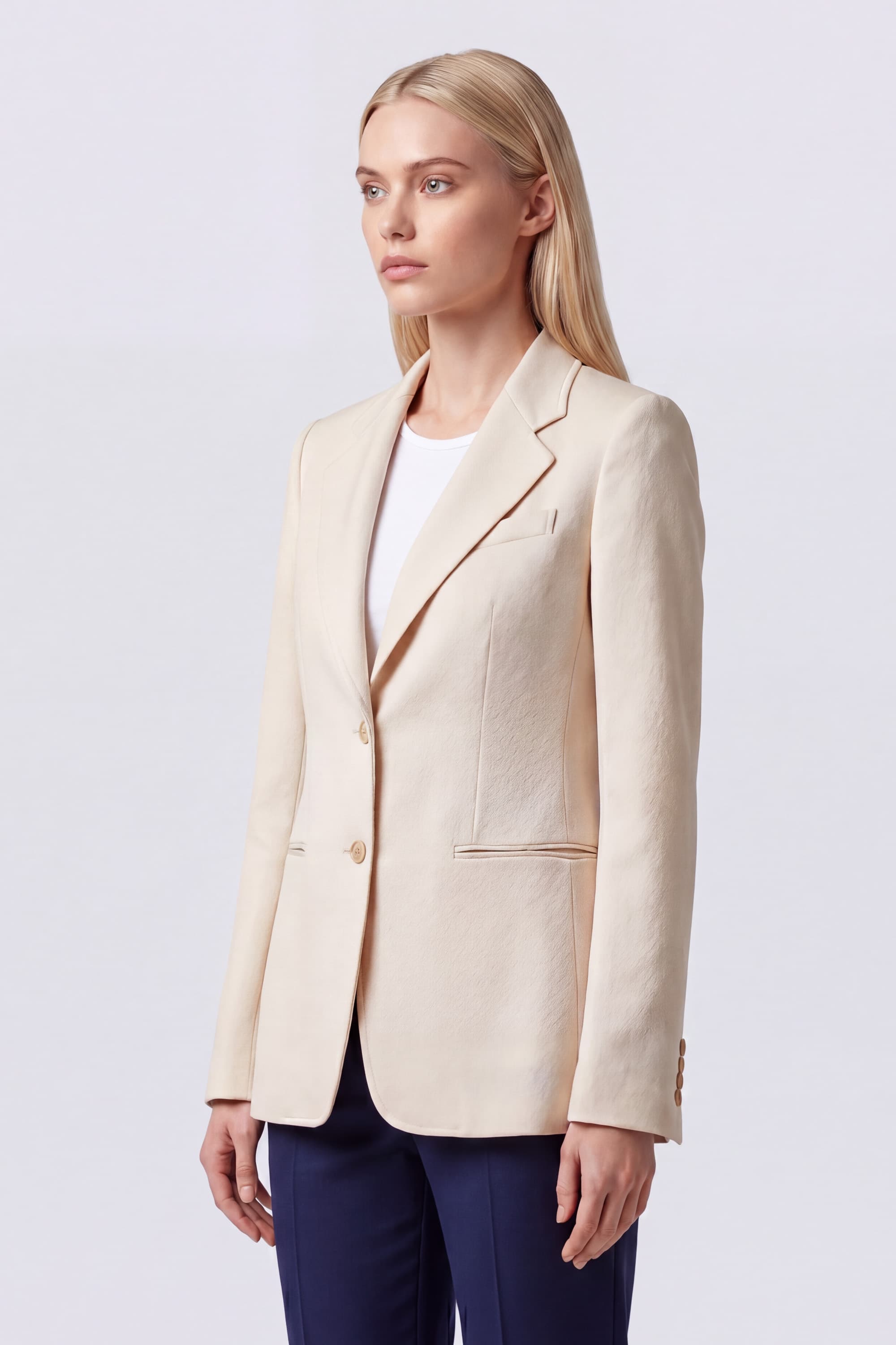 Single-Breasted Blazer - Image 3