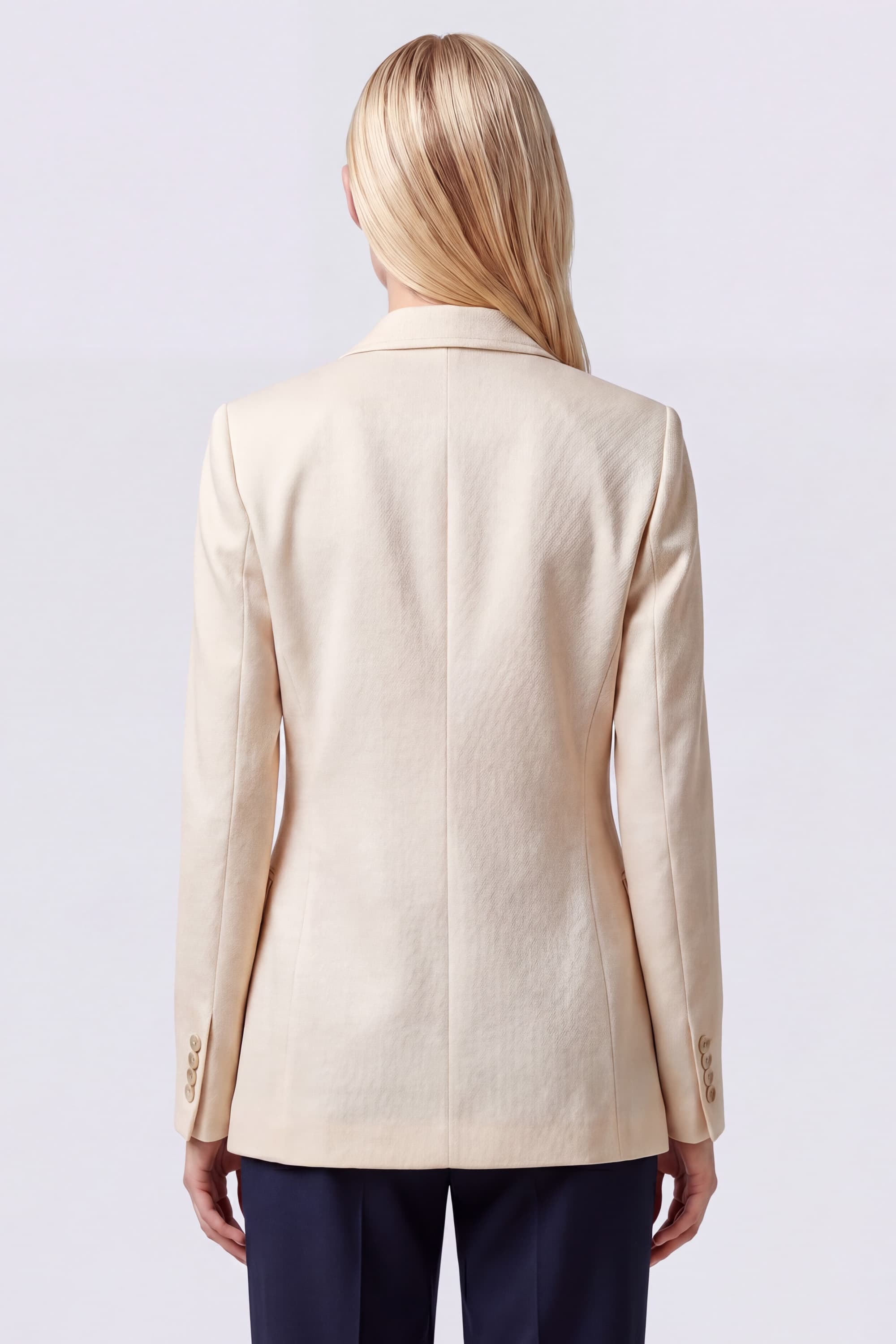 Single-Breasted Blazer - Image 4