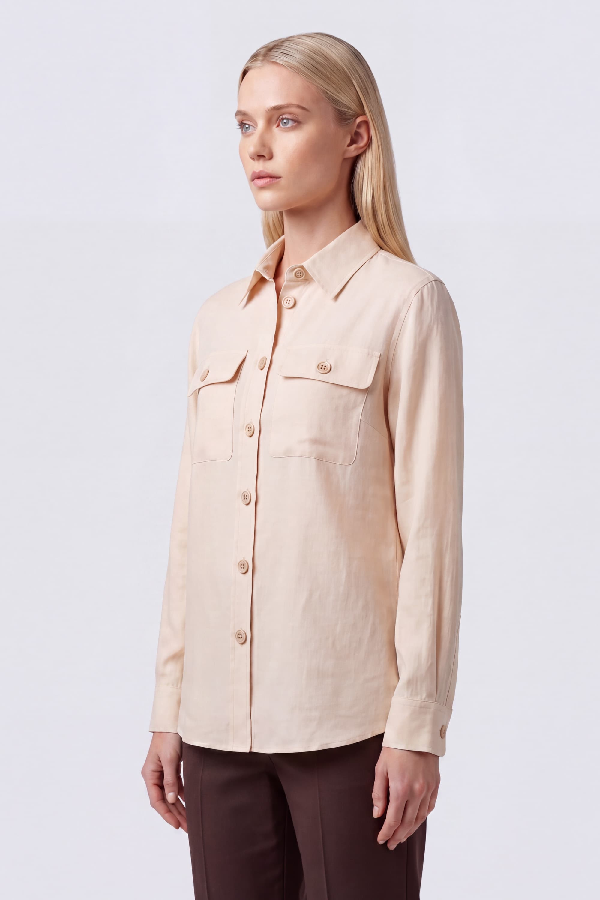 Linen Overshirt - Image 3