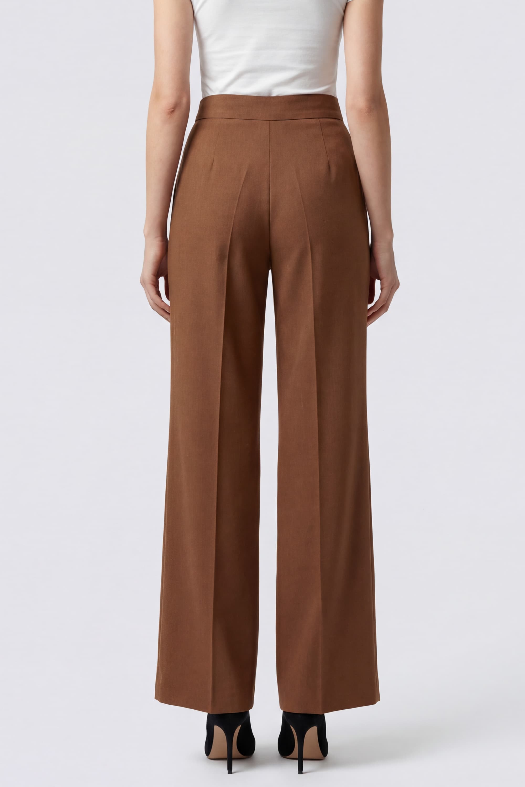 Linen Palazzo Trousers - Image 4